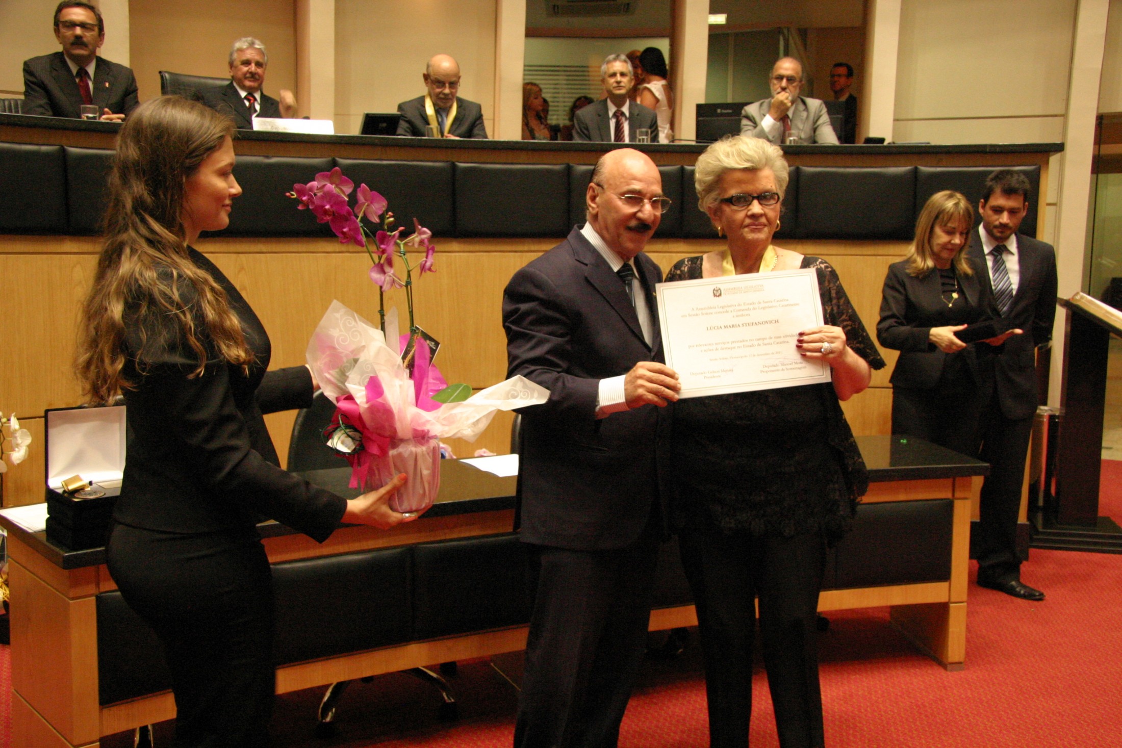 Manoel Mota e Lucia Stefanovich