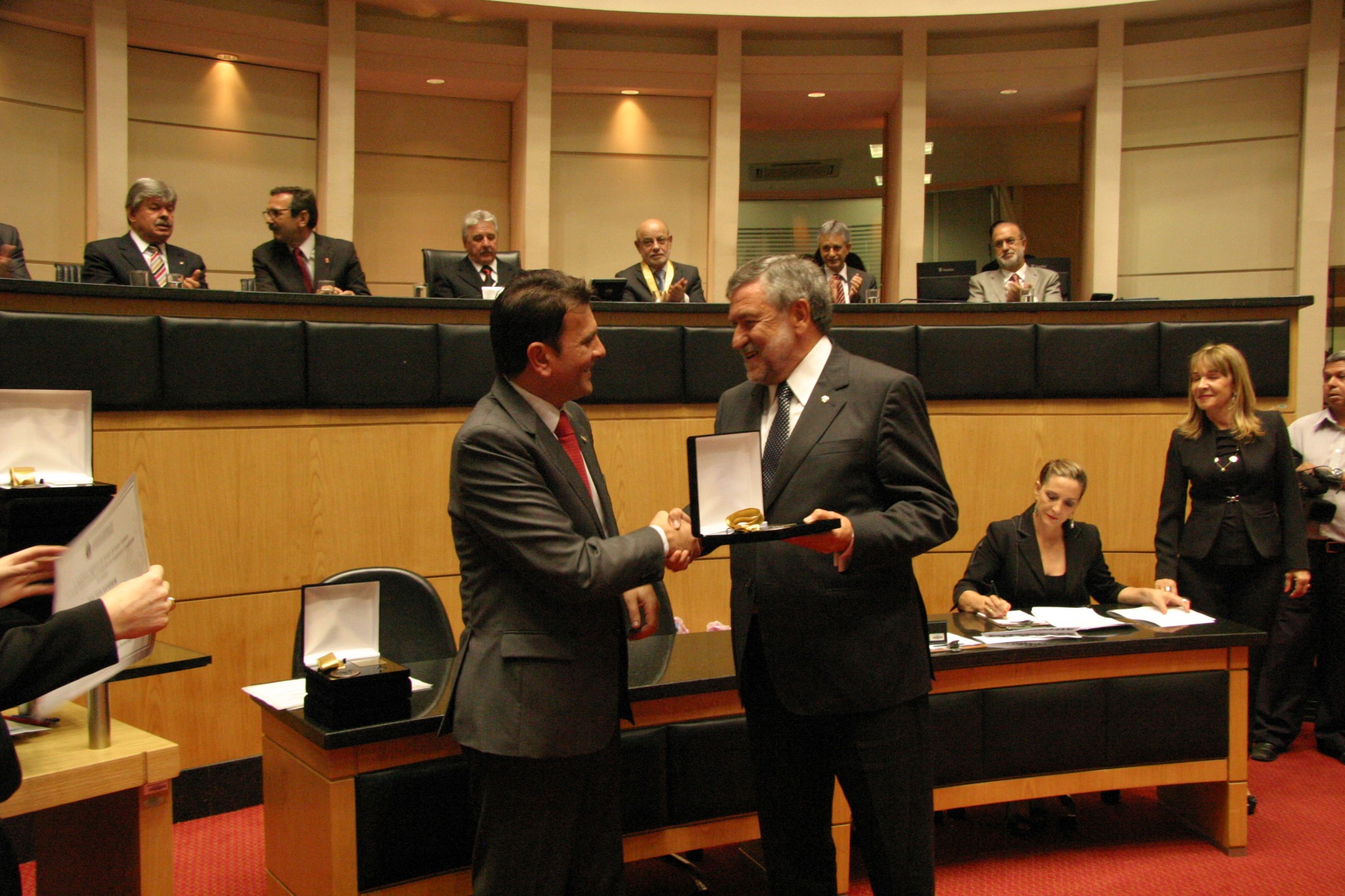 Elizeu Mattos (Parisotto) e Milton Sander