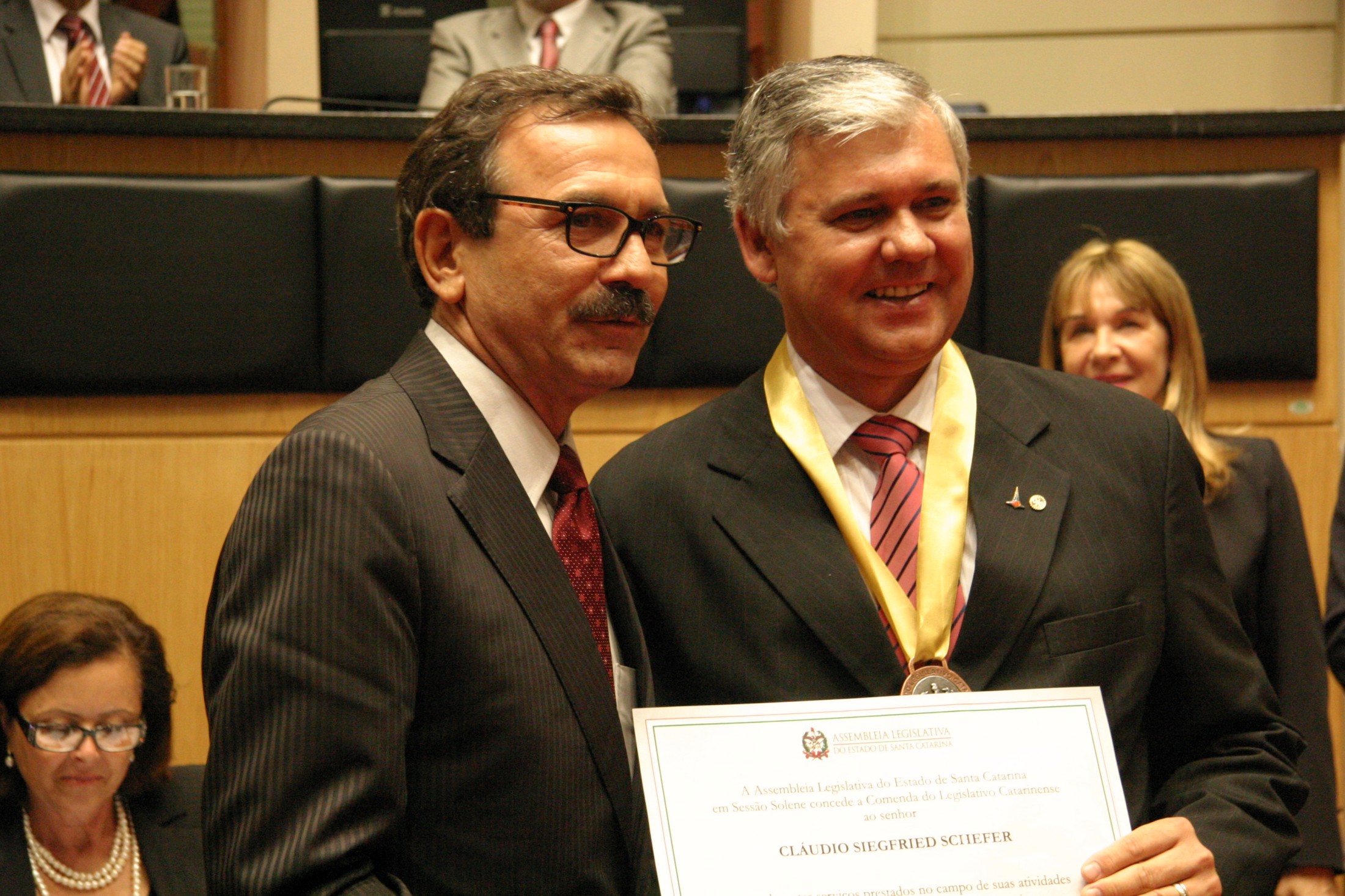 Serafin Venzon e Claudio Siegfried Schefer
