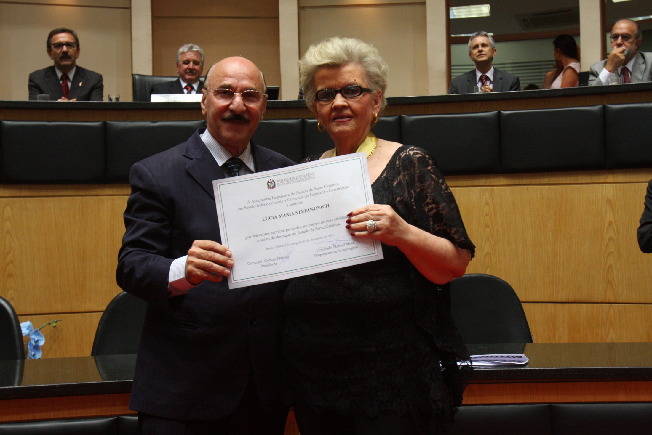 Sessão Solene de Outorga da Medalha 
