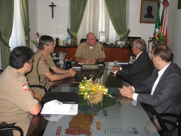 Comandante da PMSC autoriza construção de Posto