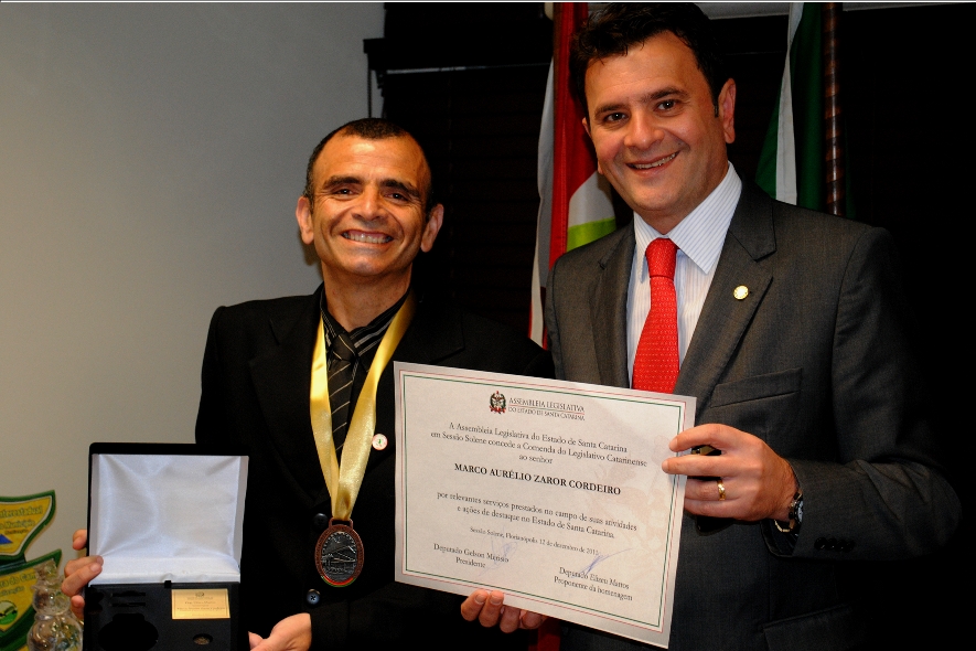 Marco Cordeiro e Elizeu Mattos