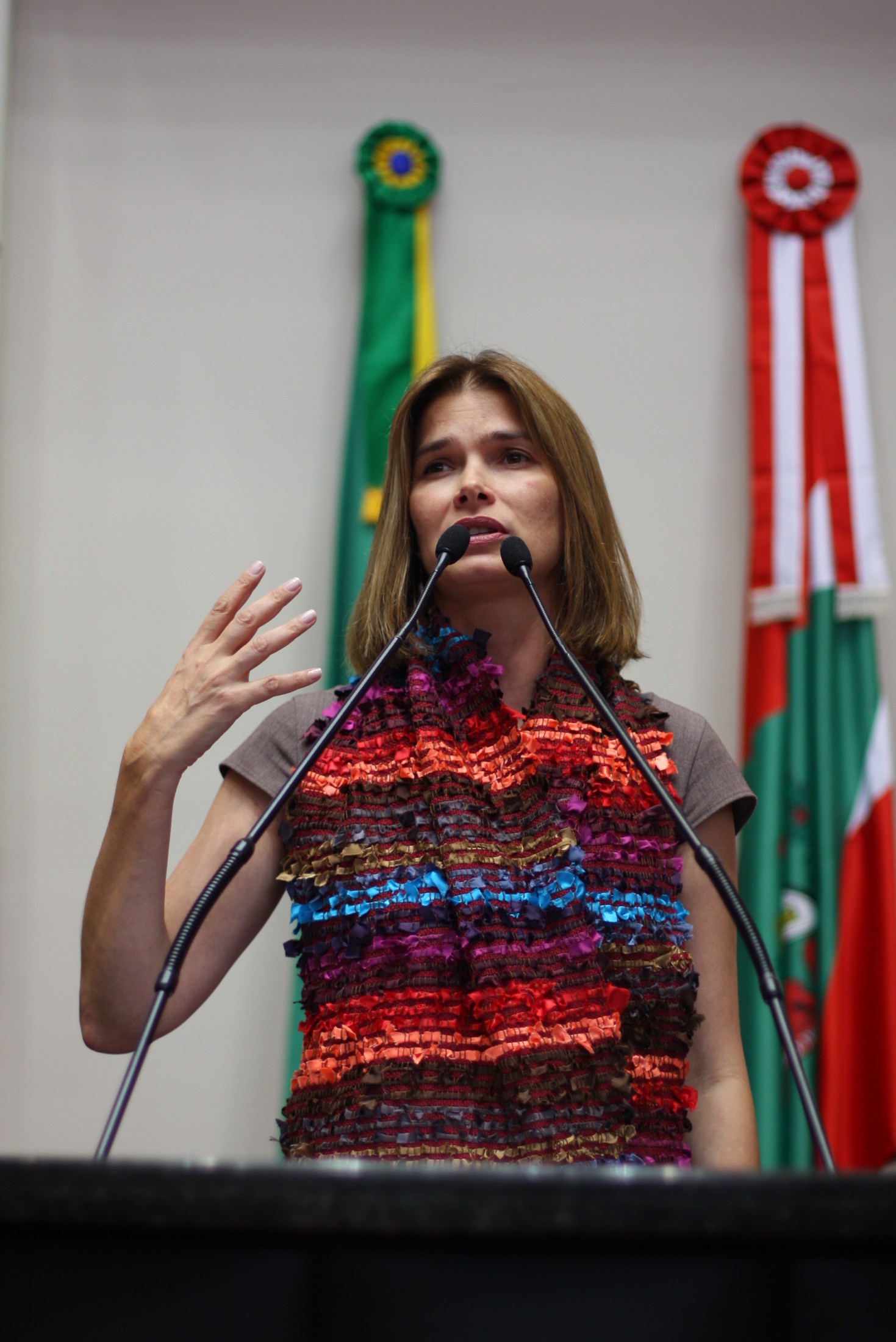 Deputada Angela Albino (PCdoB)