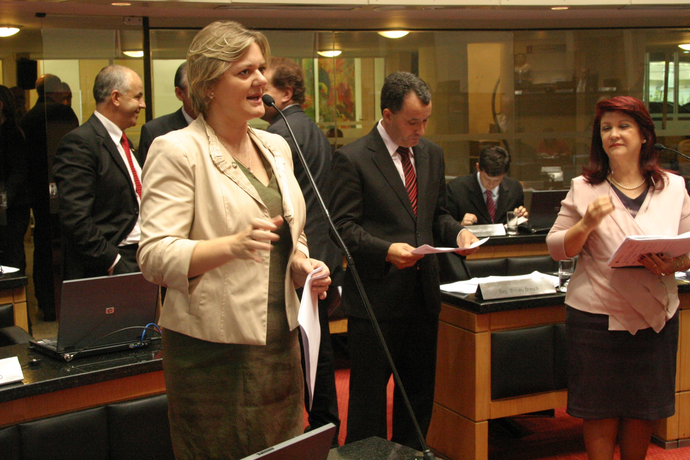 Deputada Luciane Carminatti (PT)