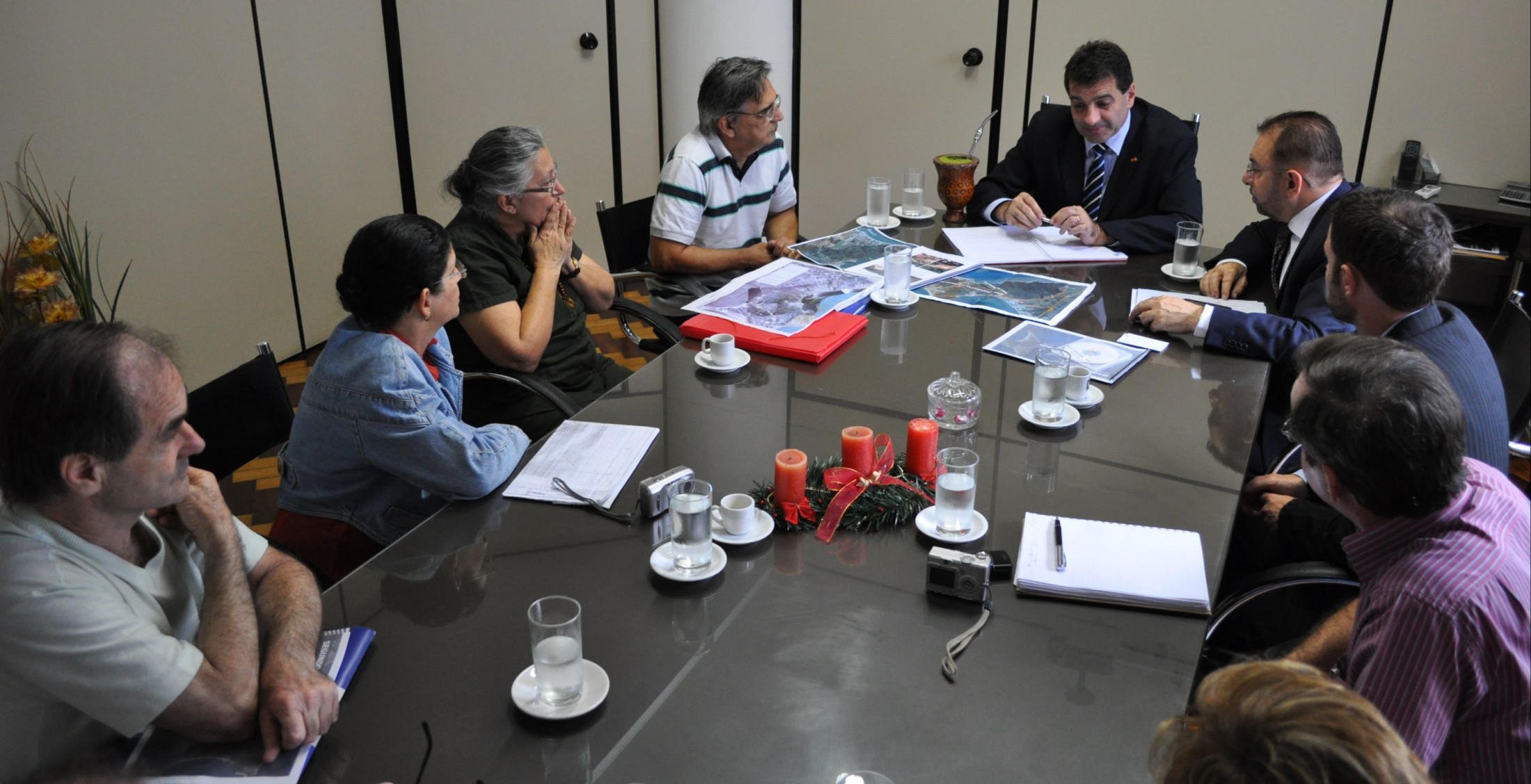 Deputado Morastoni lidera comitiva de Porto Belo em reunião com Secretário de Infraestrutura