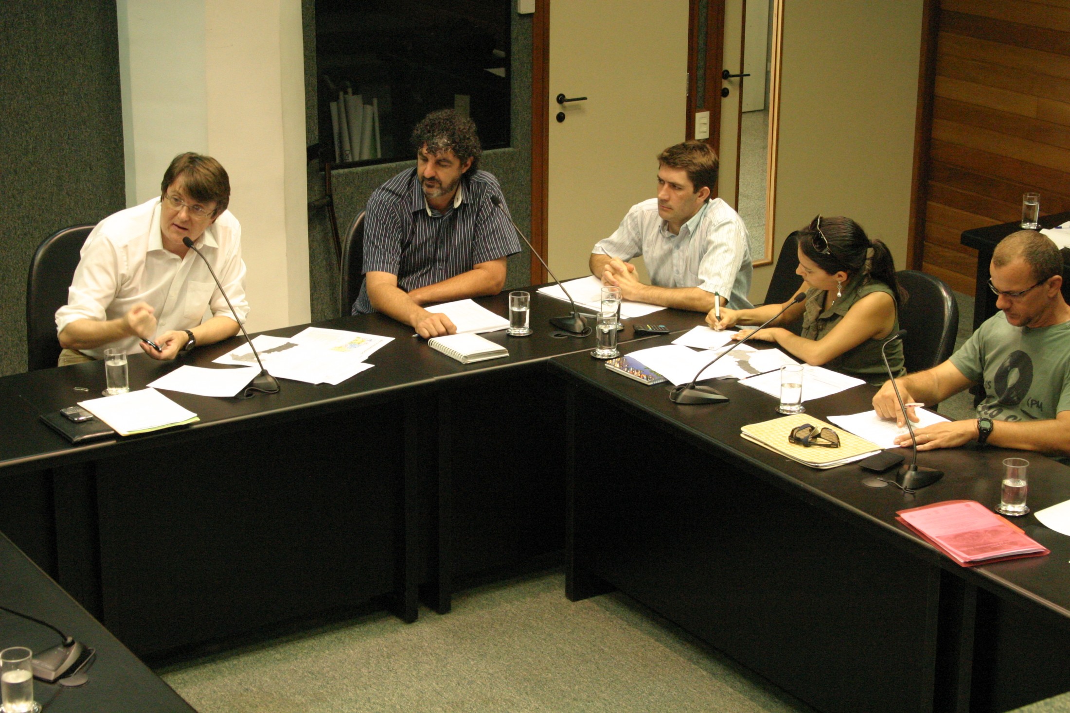 Reunião da Comissão Partidária sobre a Merenda Escolar