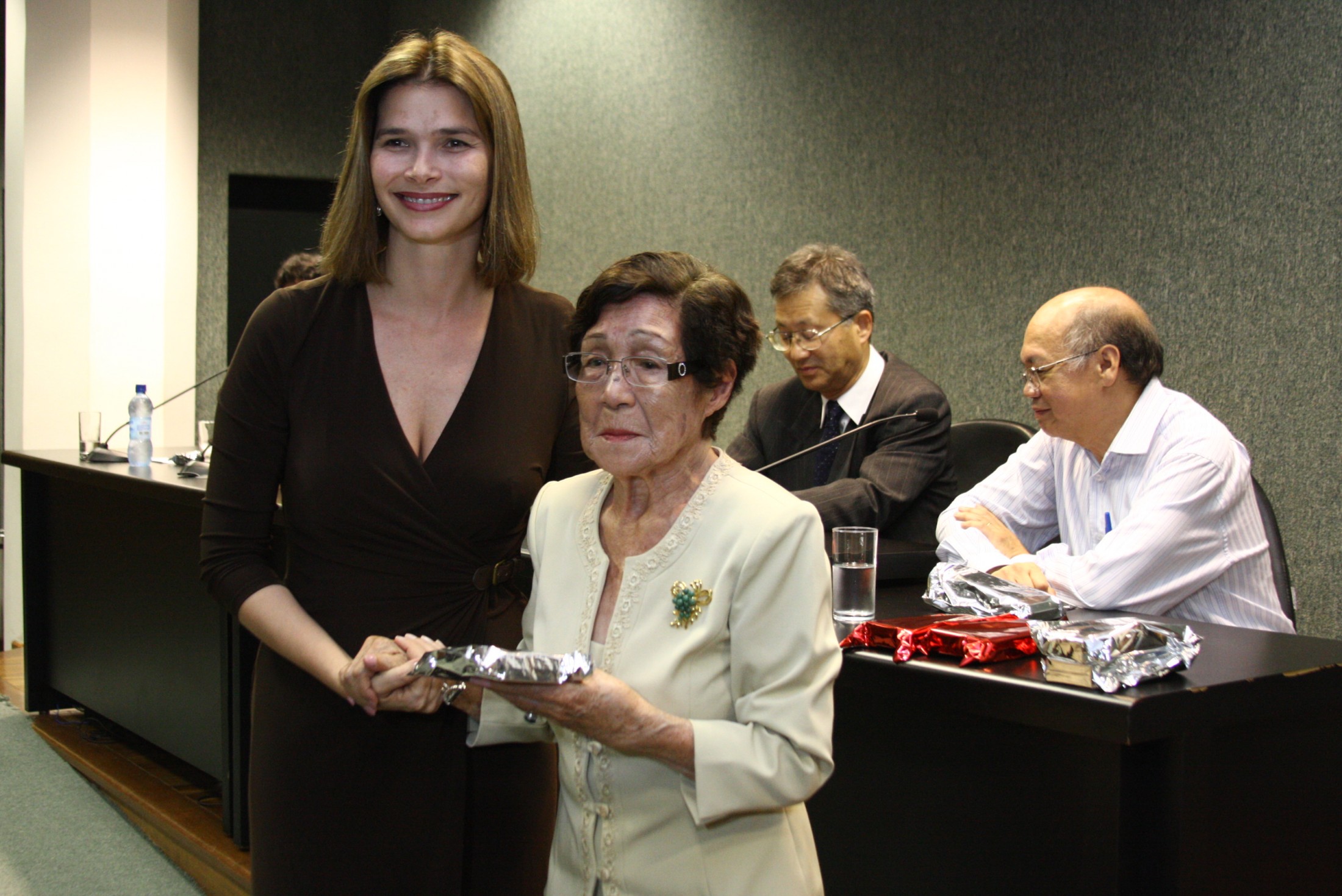 Reunião com a comunidade japonesa em SC - Fuki Sato
