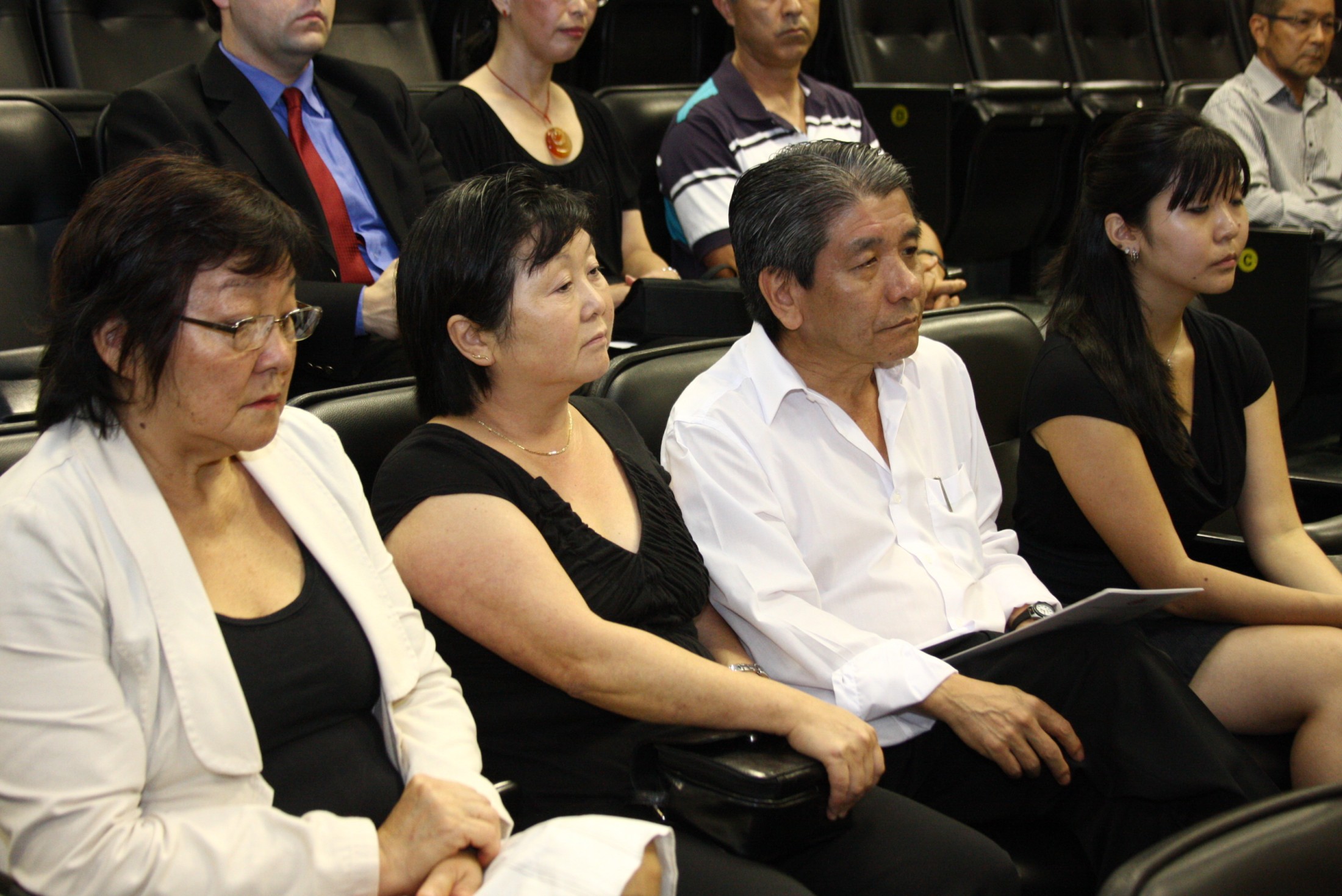 Reunião com a comunidade japonesa em Santa Catarina