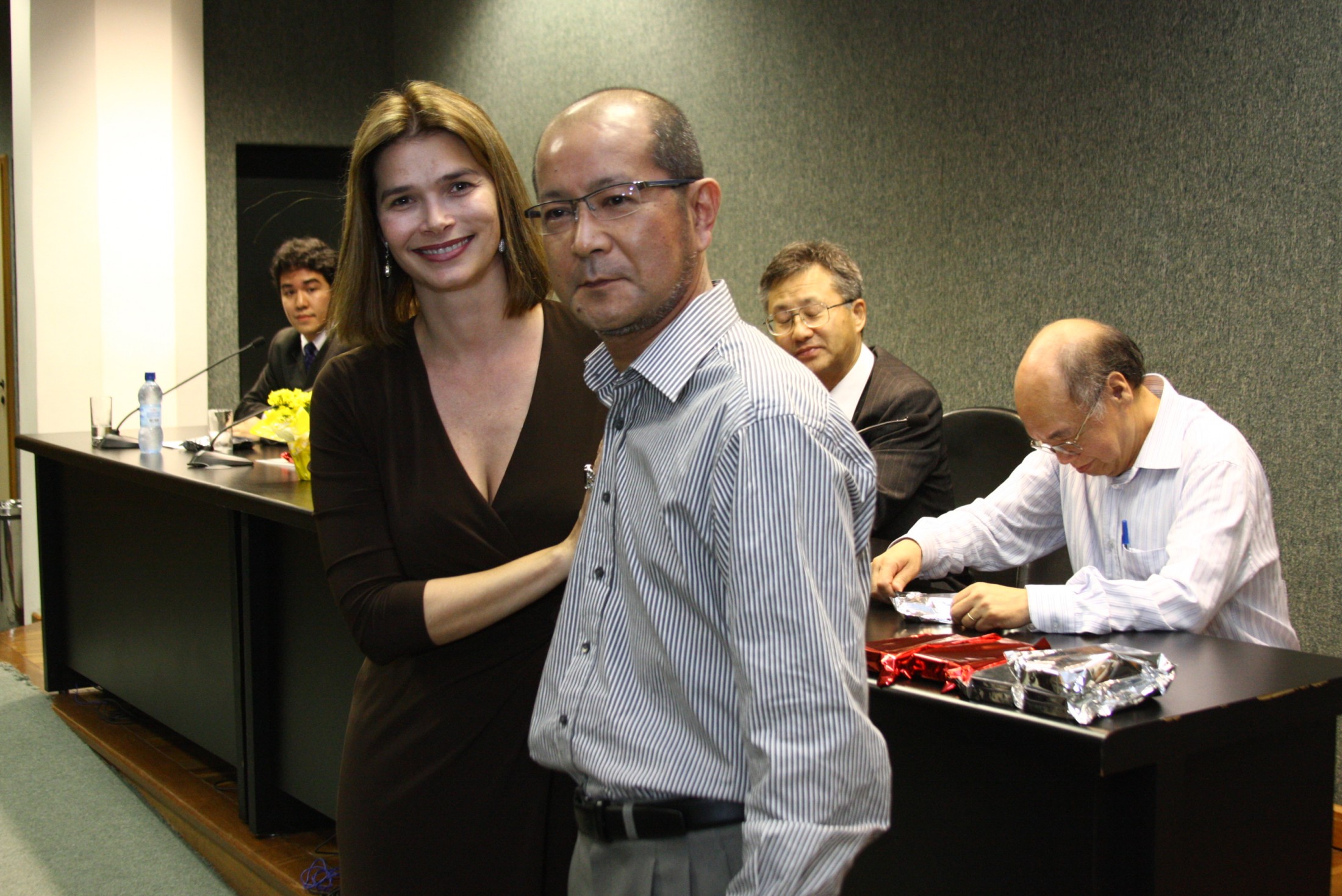 Reunião com a comunidade japonesa em SC - Luiz Kiyoshi Sato