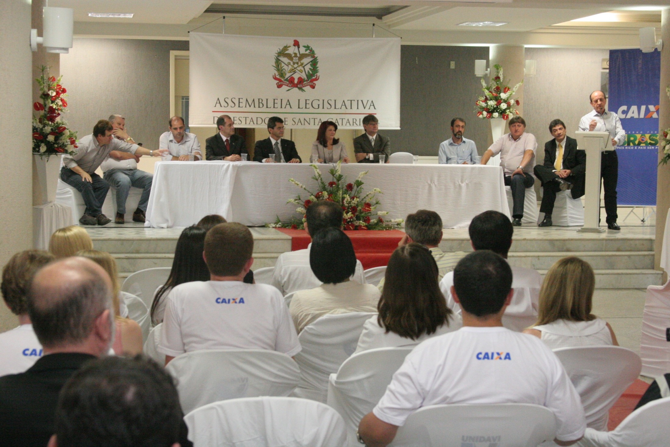 Sessão Solene em Homenagem aos funcionários da CEF