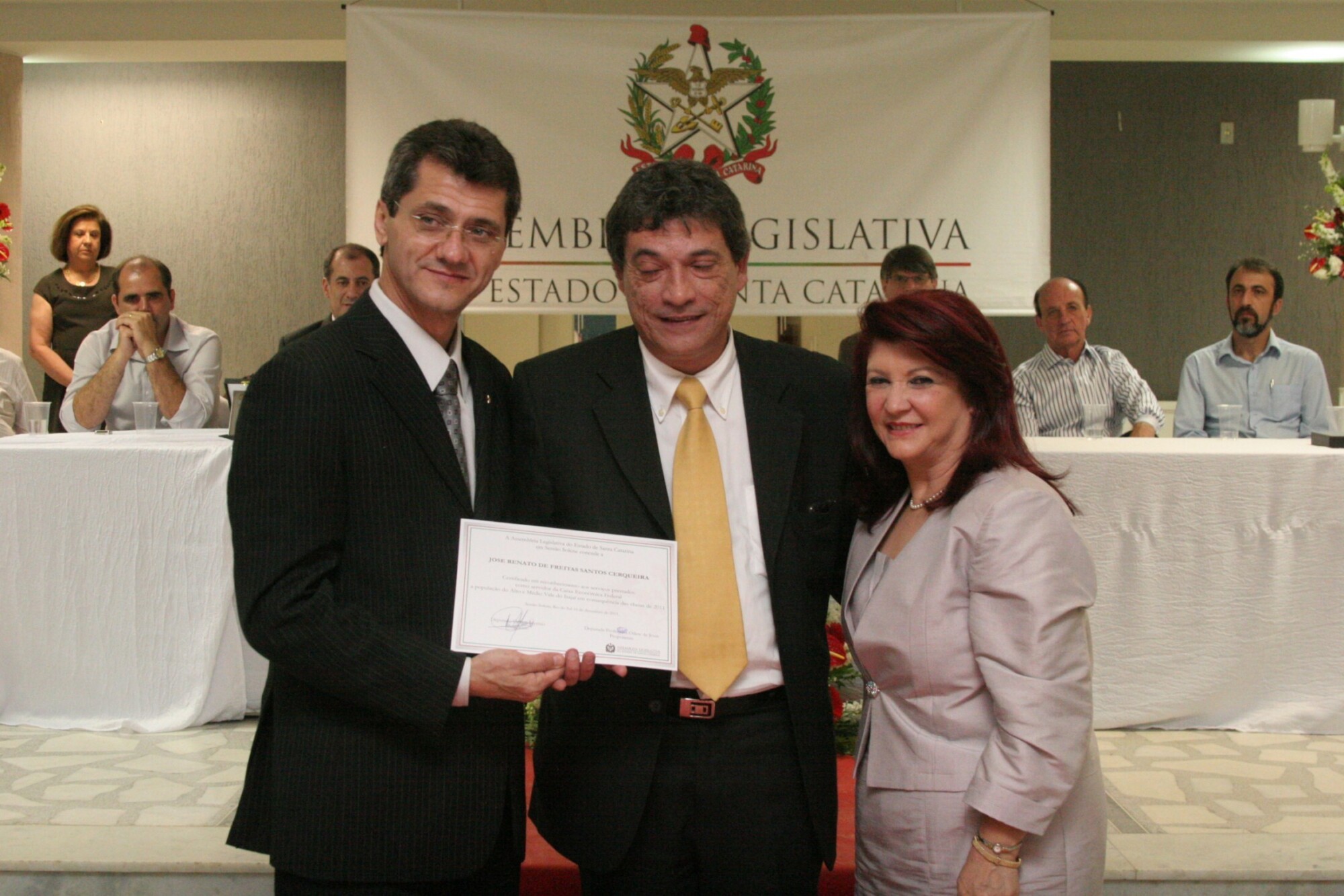 Sessão Solene em Homenagem aos funcionarios da CEF