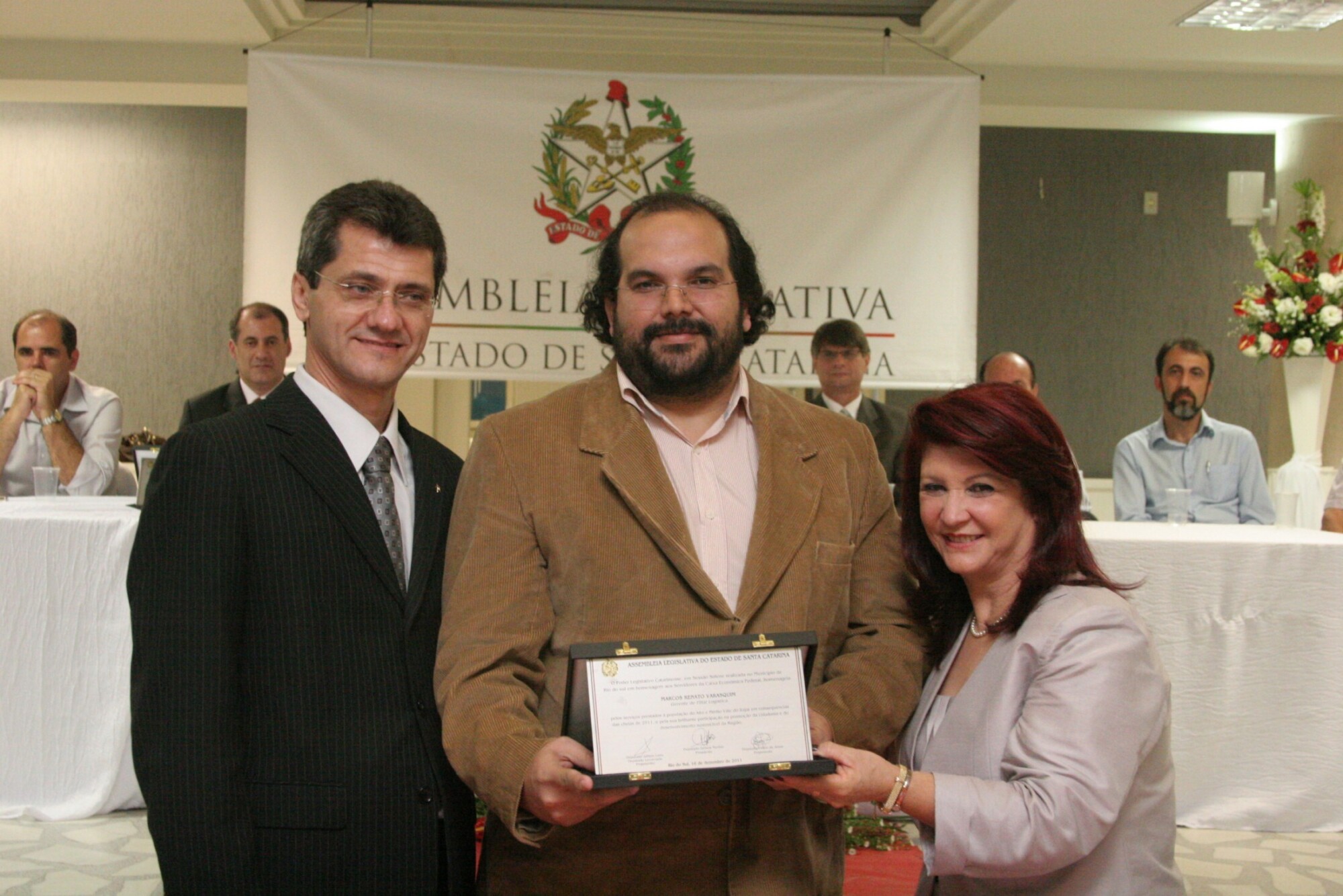 Sessão Solene em Homenagem aos funcionarios da CEF