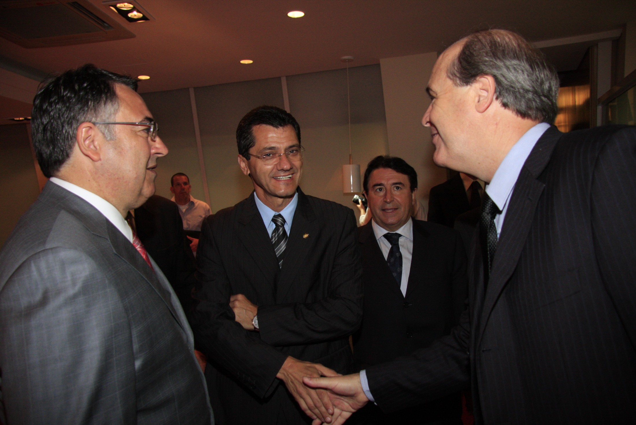 Chegada das Autoridades