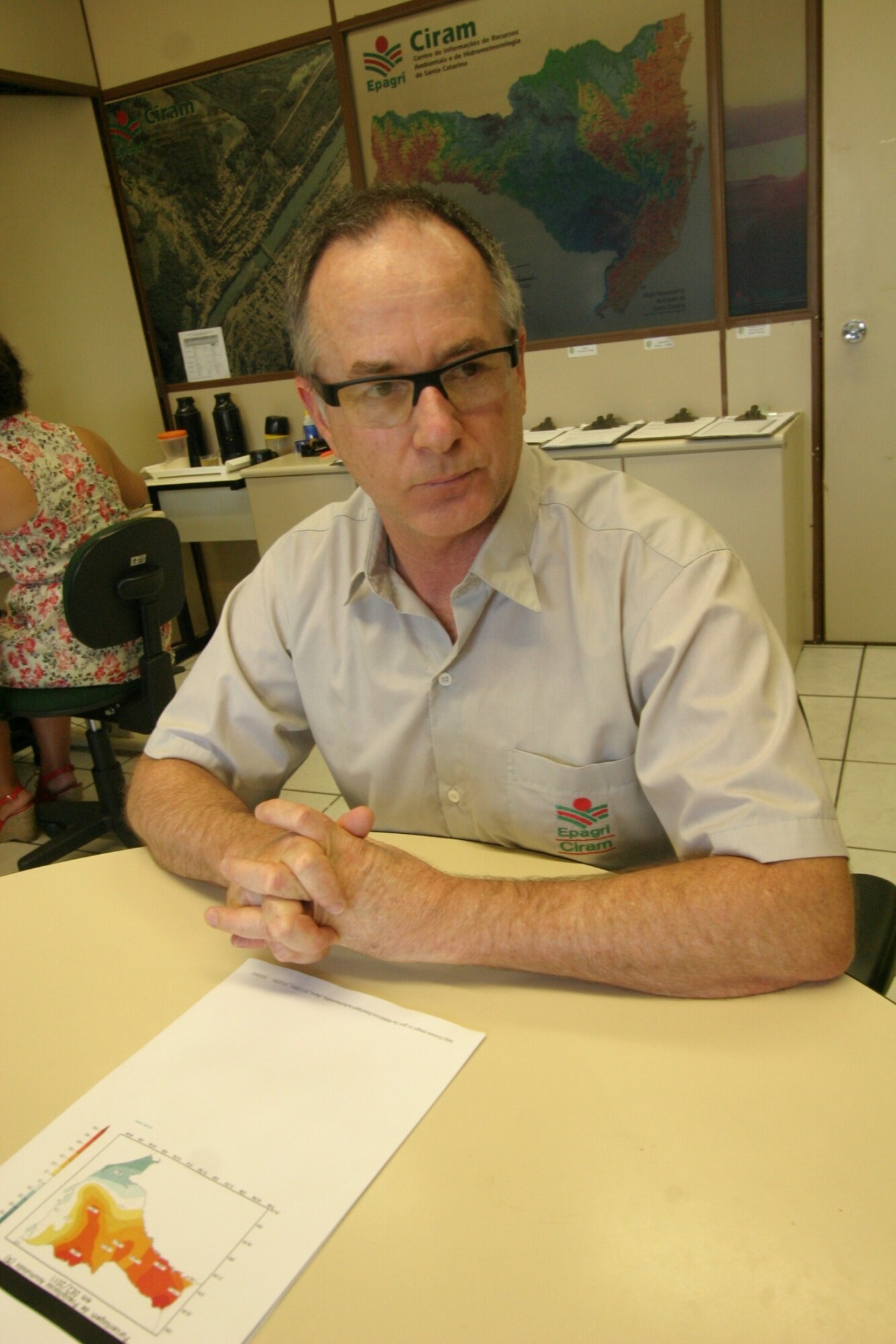 Seca no Oeste - Previsão Epagri / Ciram - Meteorologista Clóvis Roberto Levien Corrêa