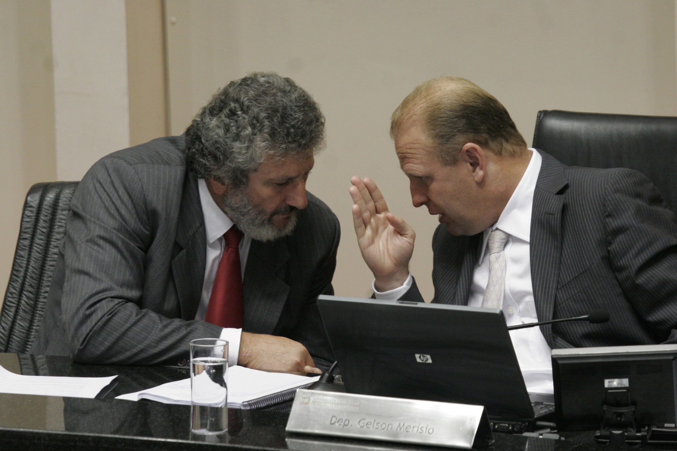 Dep. Padre Pedro Baldissera e Dep. Gelson Merisio