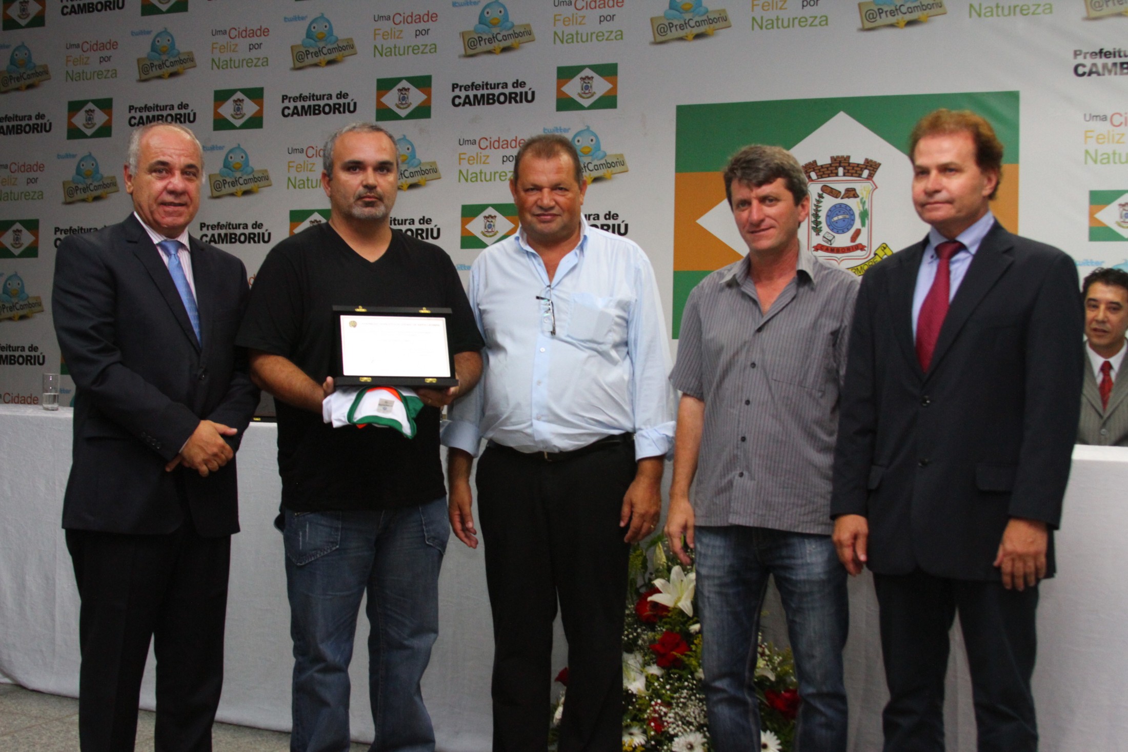 Sessão Solene em homenagem ao Camboriú Futebol Clube pela inédita conquista do Campeonato Catarinense da Divisão Especial 2011