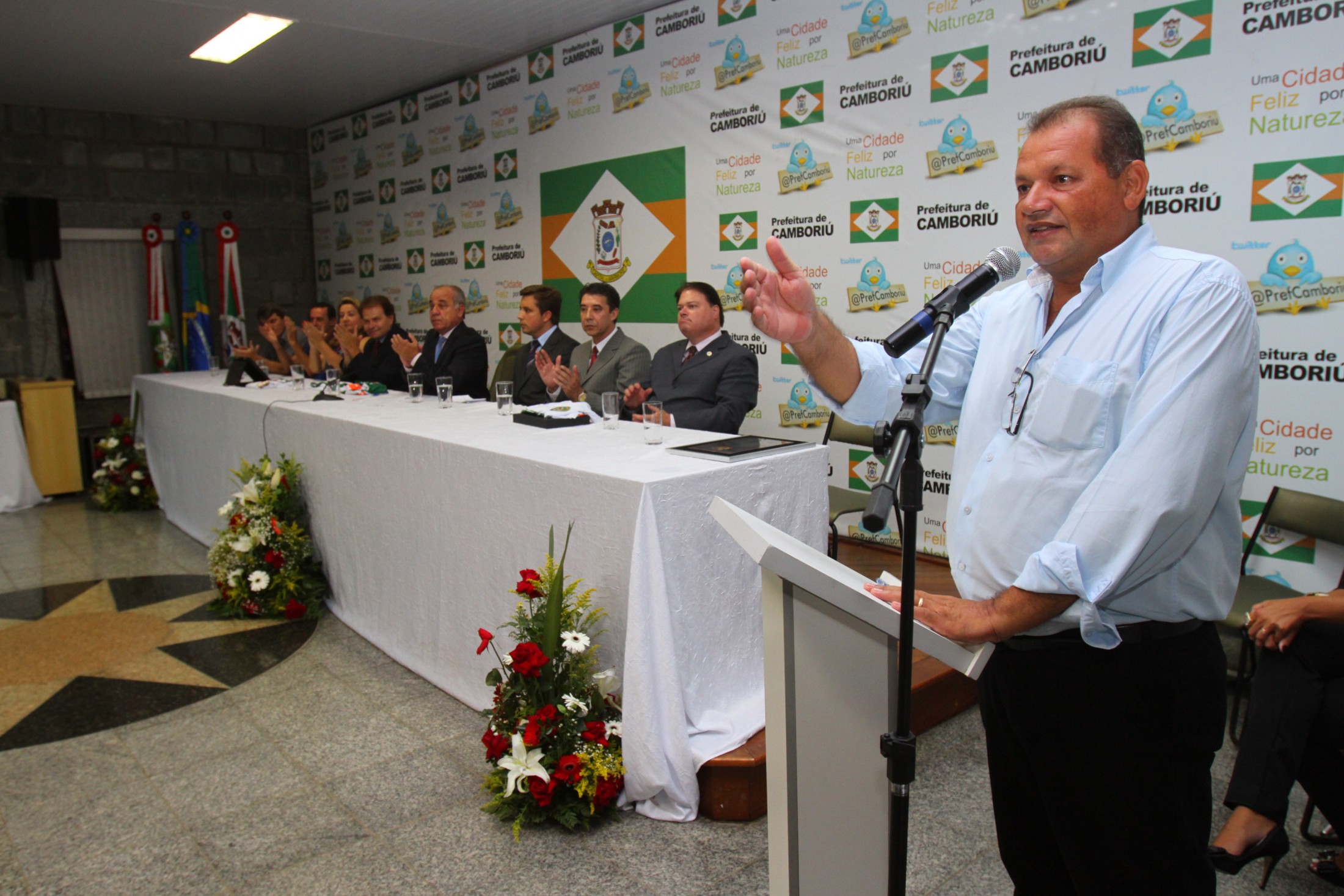 Sessão Solene em homenagem ao Camboriú Futebol Clube pela inédita conquista do Campeonato Catarinense da Divisão Especial 2011
