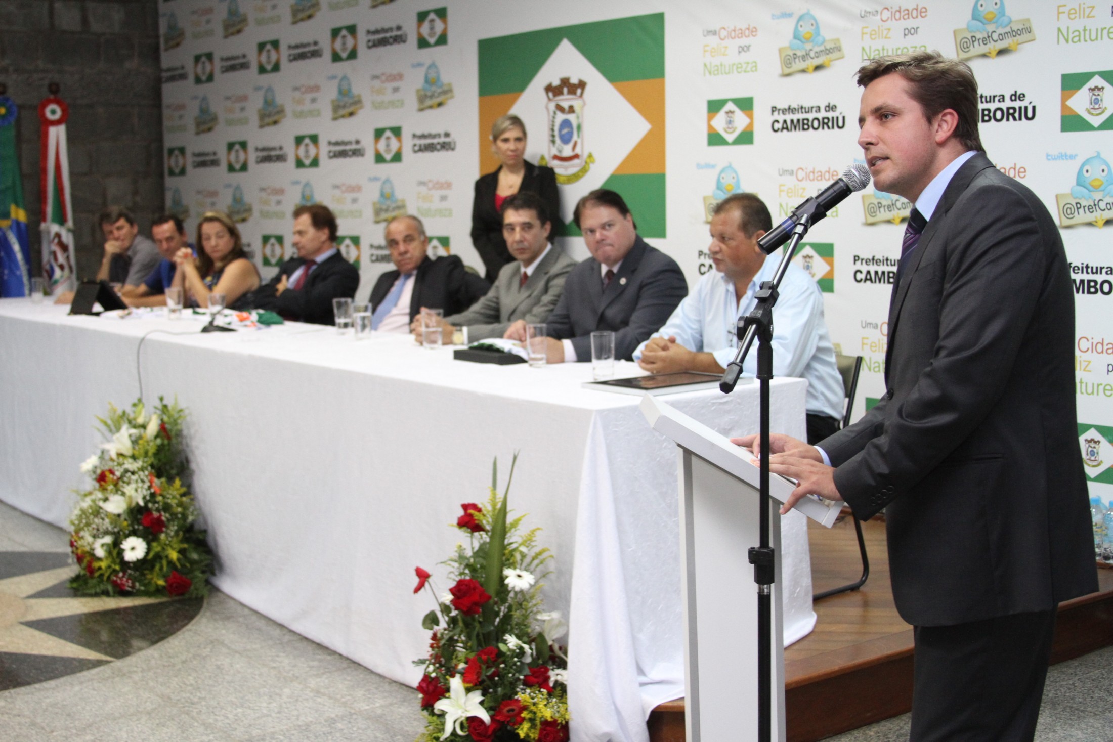 Sessão Solene em homenagem ao Camboriú Futebol Clube pela inédita conquista do Campeonato Catarinense da Divisão Especial 2011