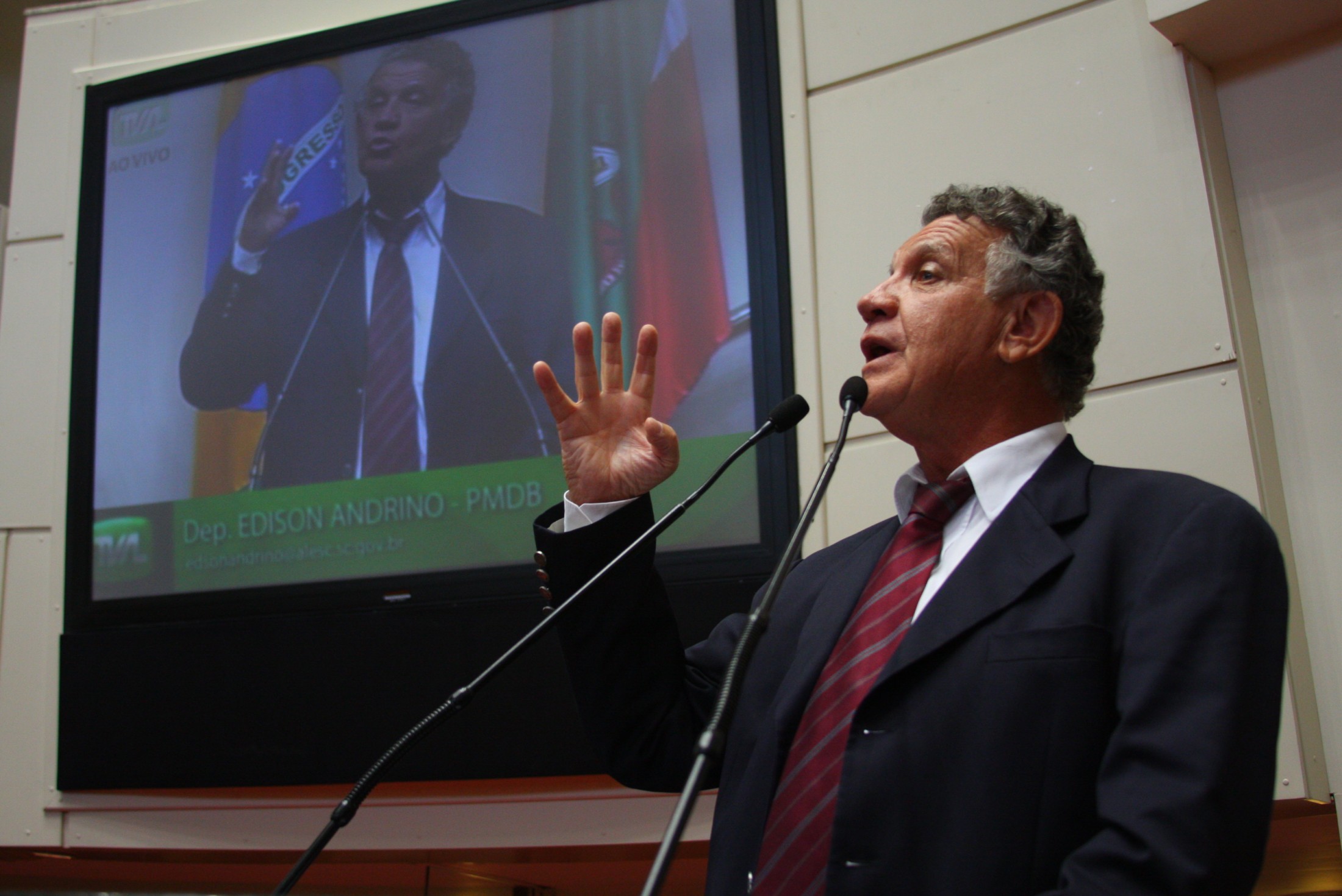 Deputado Edison Andrino (PMDB)