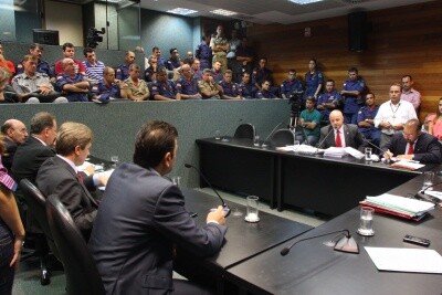 CCJ discute projetos que tratam da segurança pública em SC