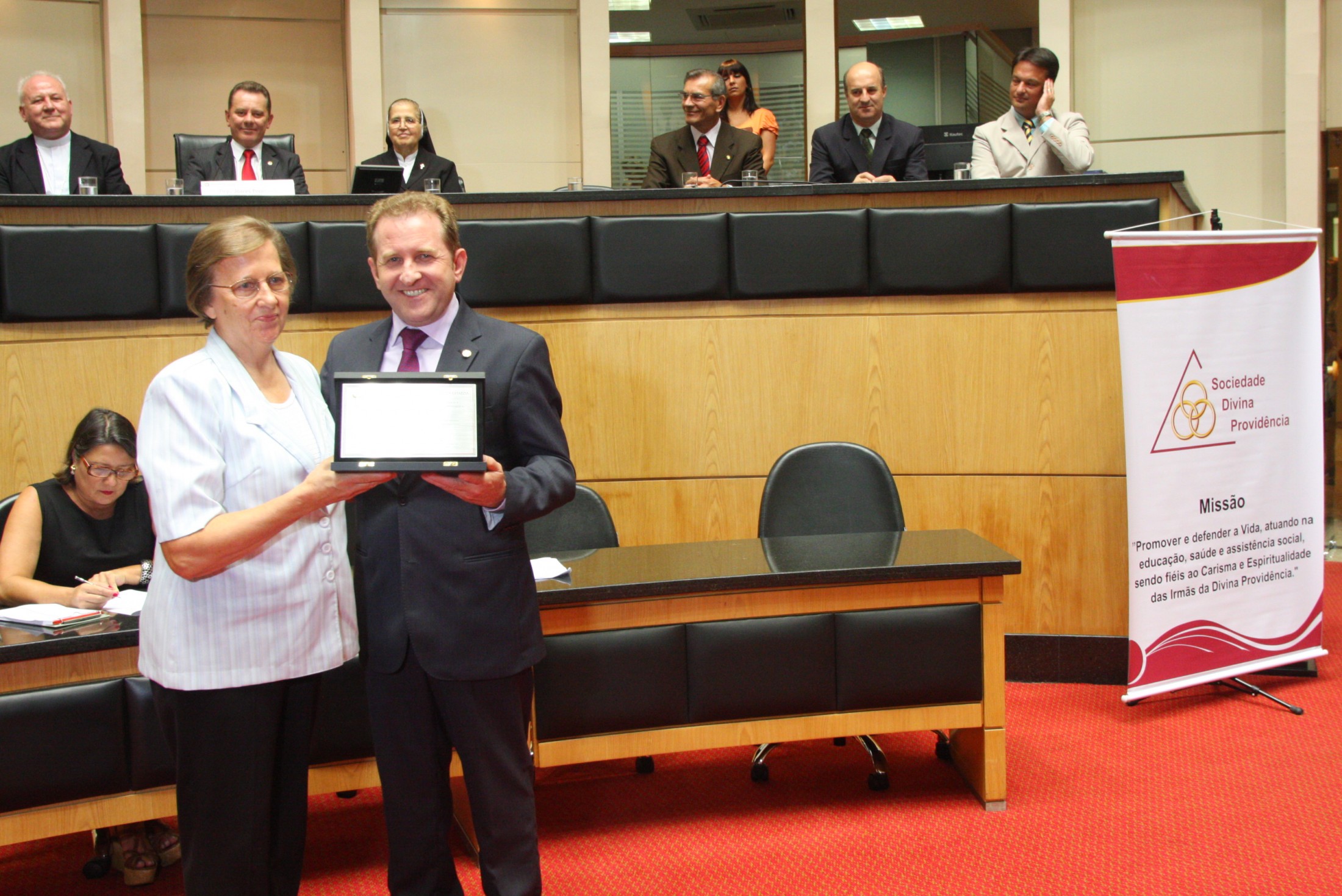 Sessão Especial em homenagem à Sociedade Divina Providência