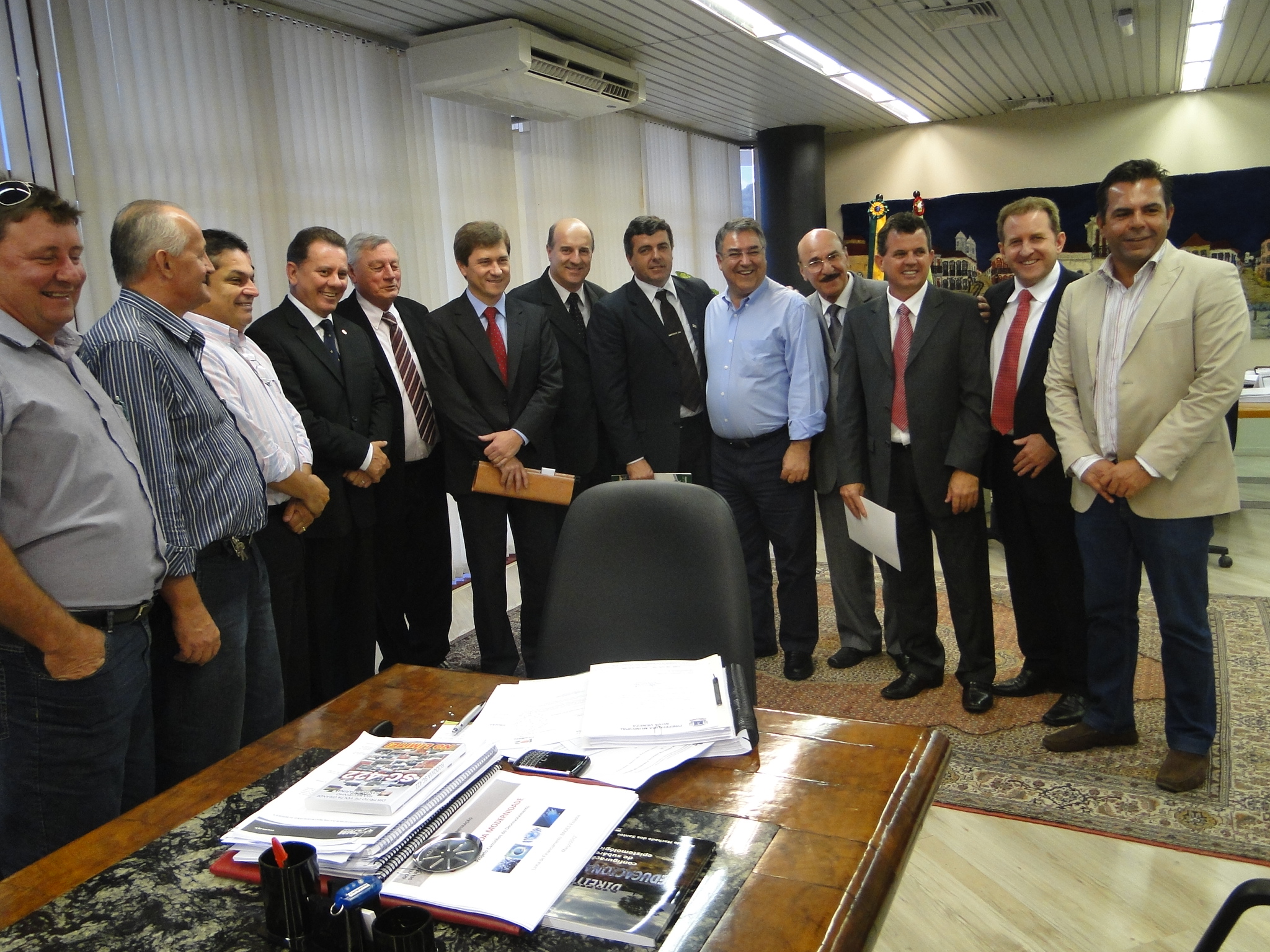 Zé milton soma esforços para ajudar rizicultores de Forquilhinha e Nova Veneza
