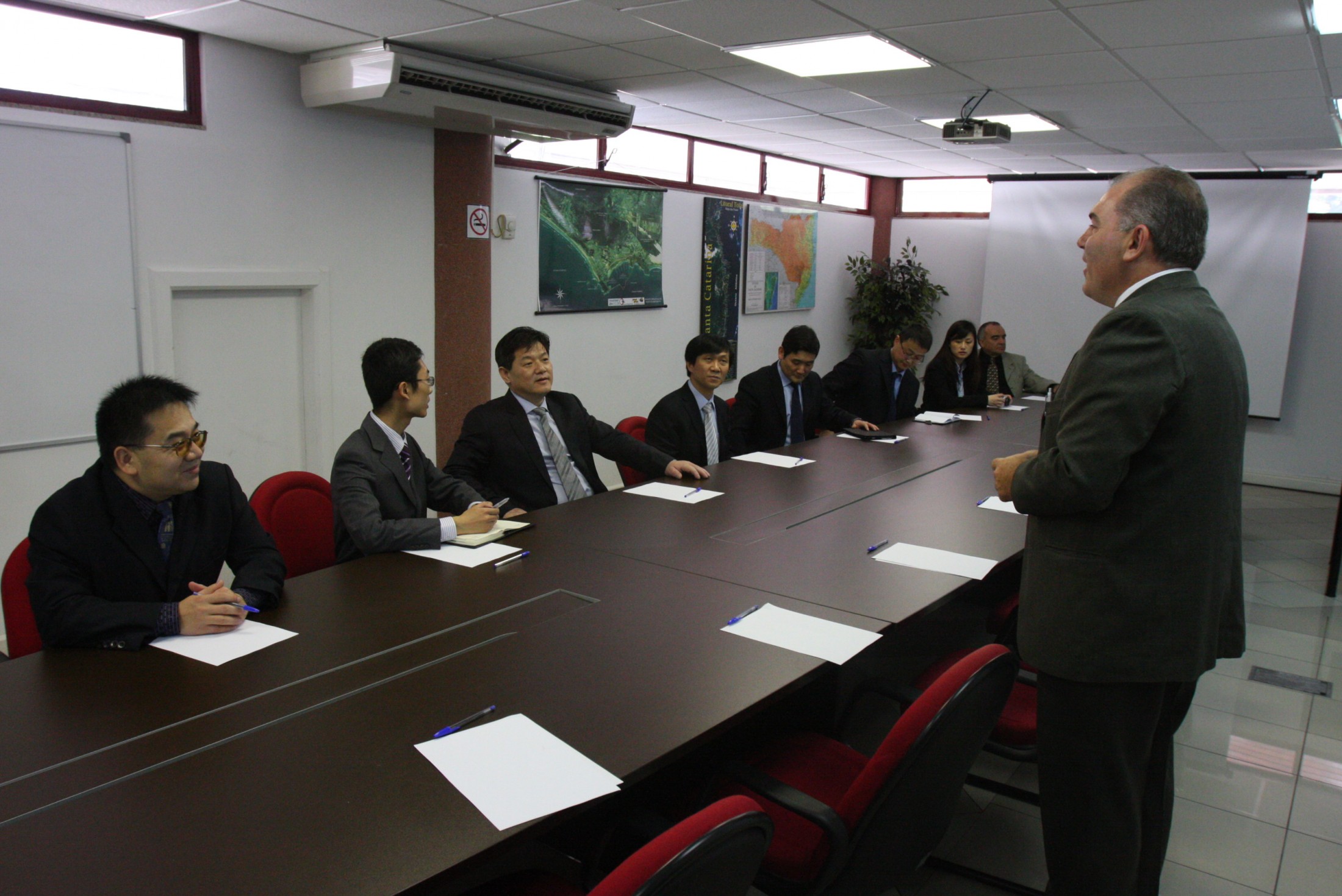 Visita – comitiva chinesa de Pingdibgshan