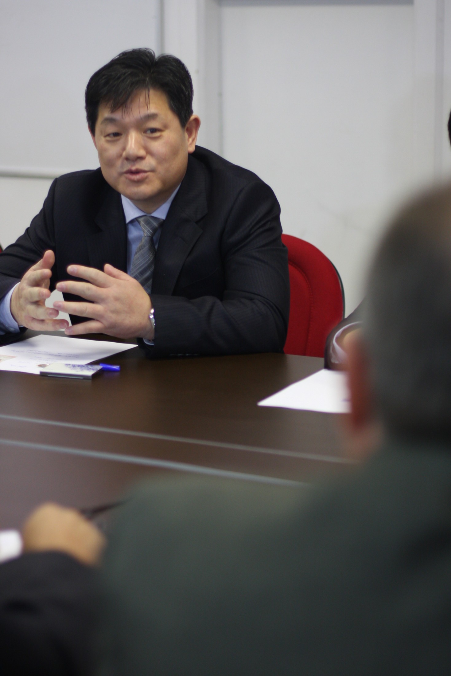 Visita protocolar da comitiva chinesa de Pingdibgshan