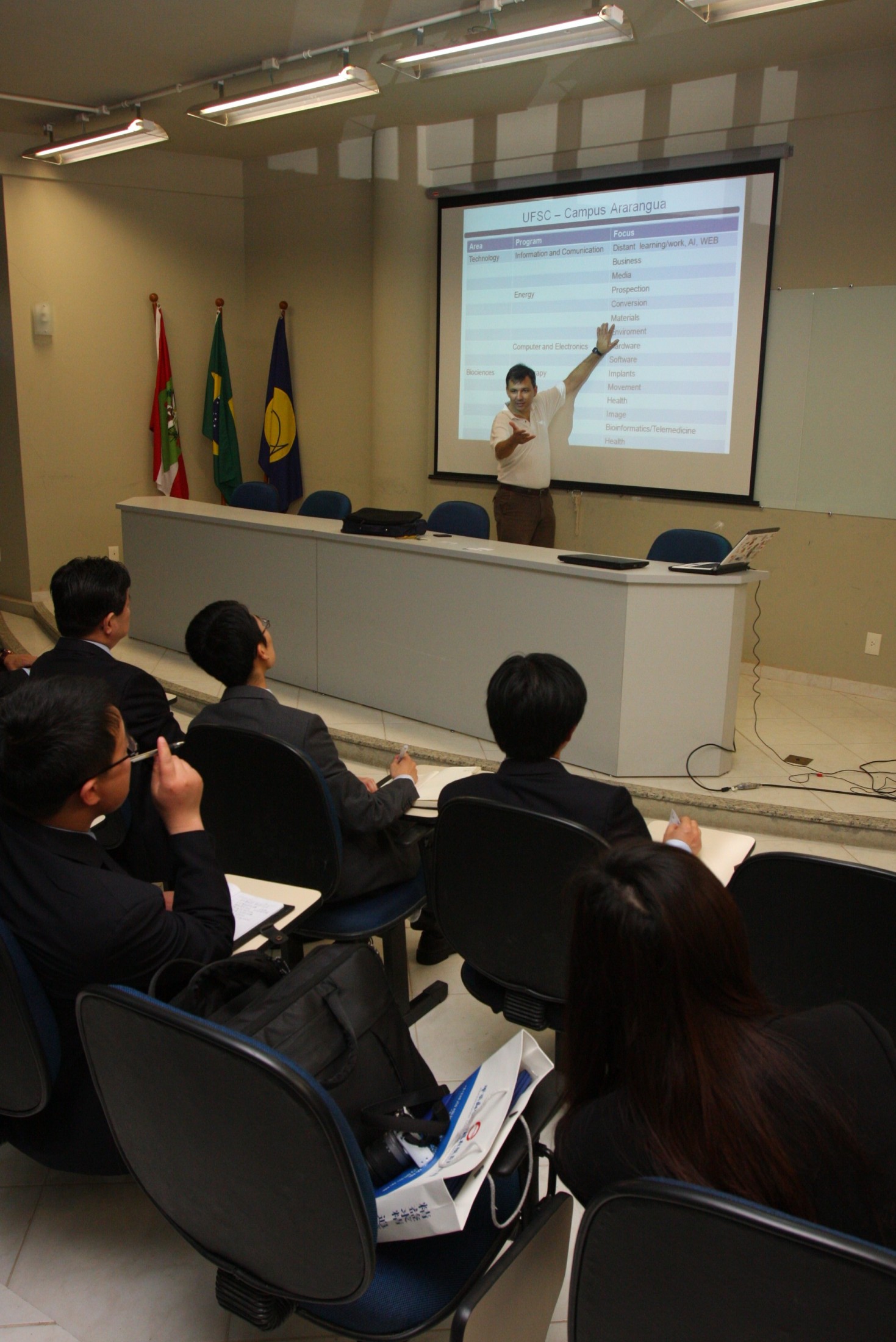 Visita - comitiva chinesa de Pingdibgshan