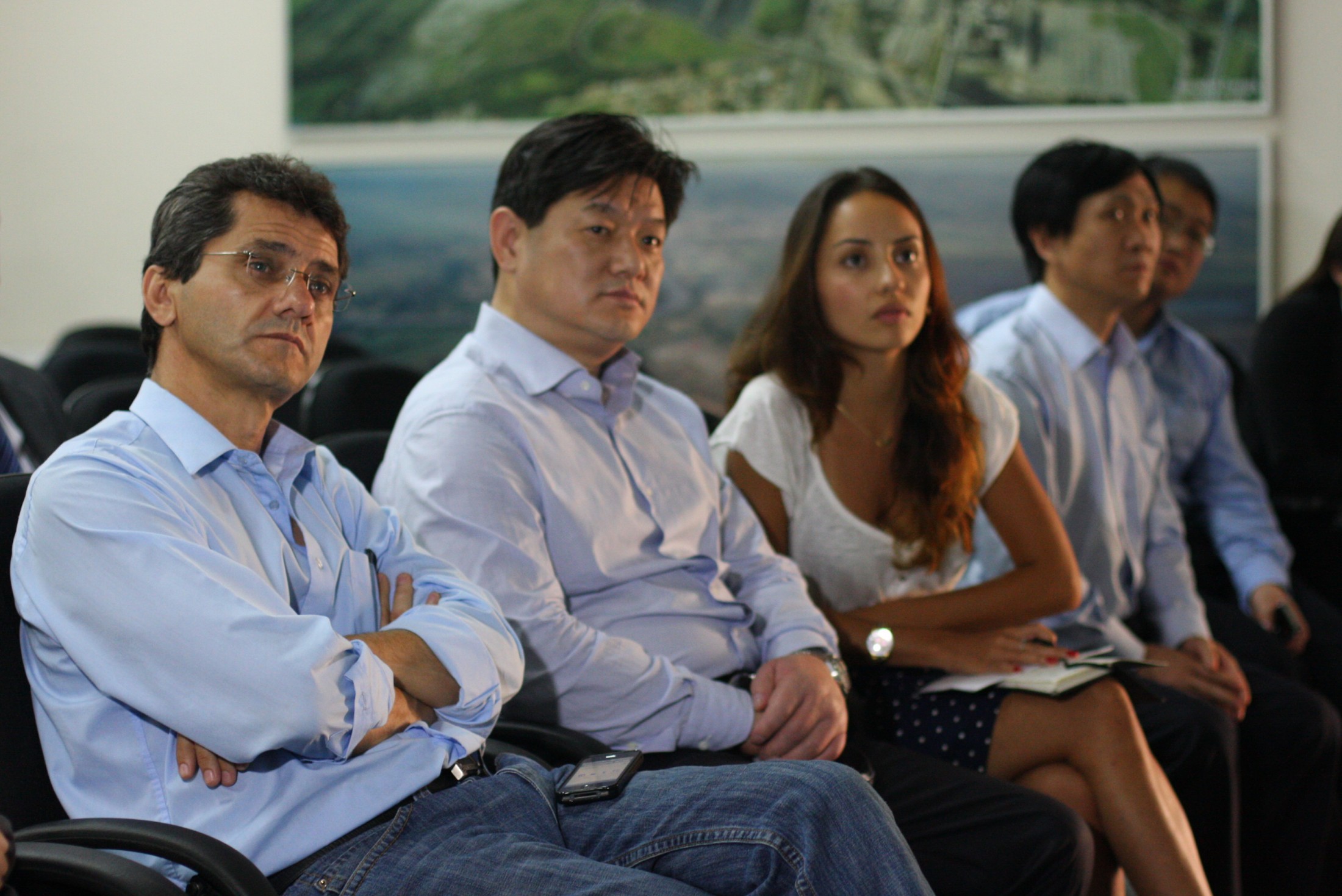 Visita - comitiva chinesa de Pingdibgshan