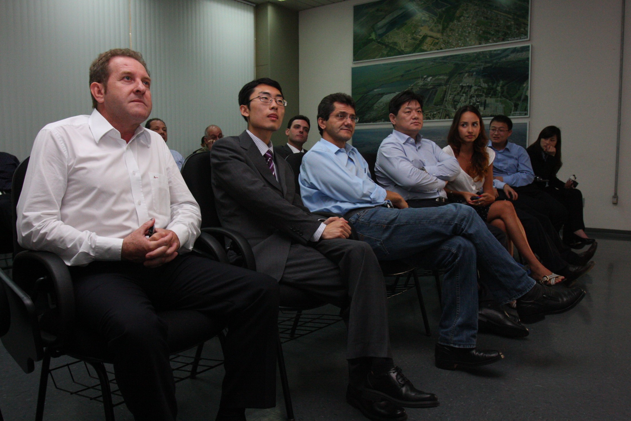 Visita - comitiva chinesa de Pingdibgshan