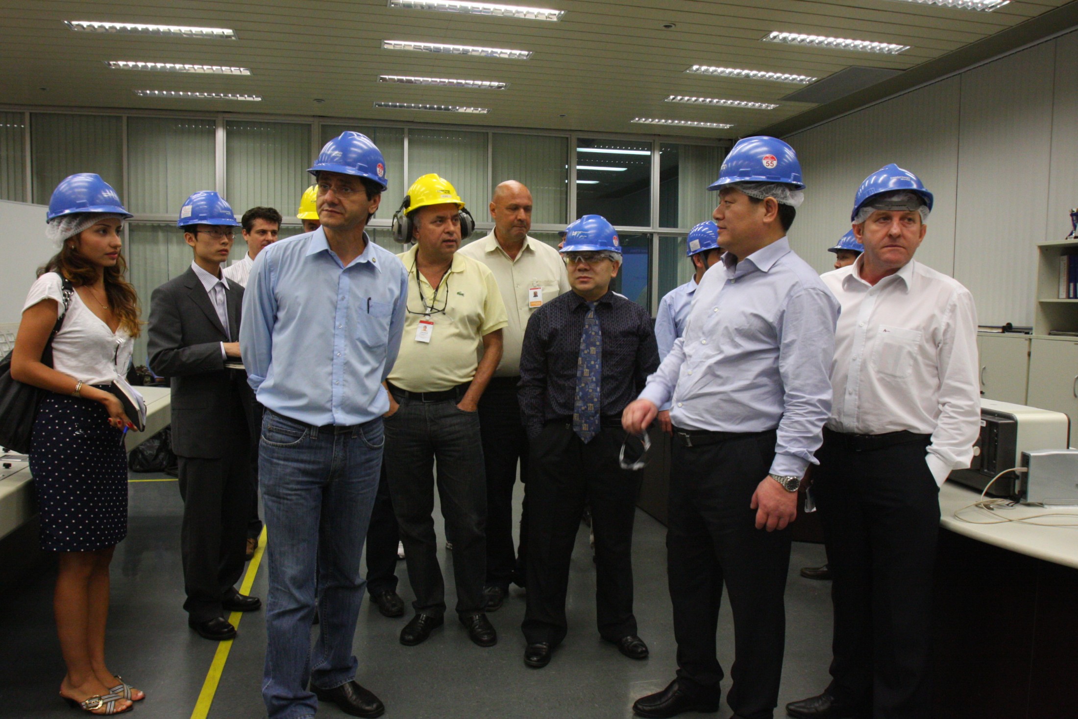 Visita - comitiva chinesa de Pingdibgshan