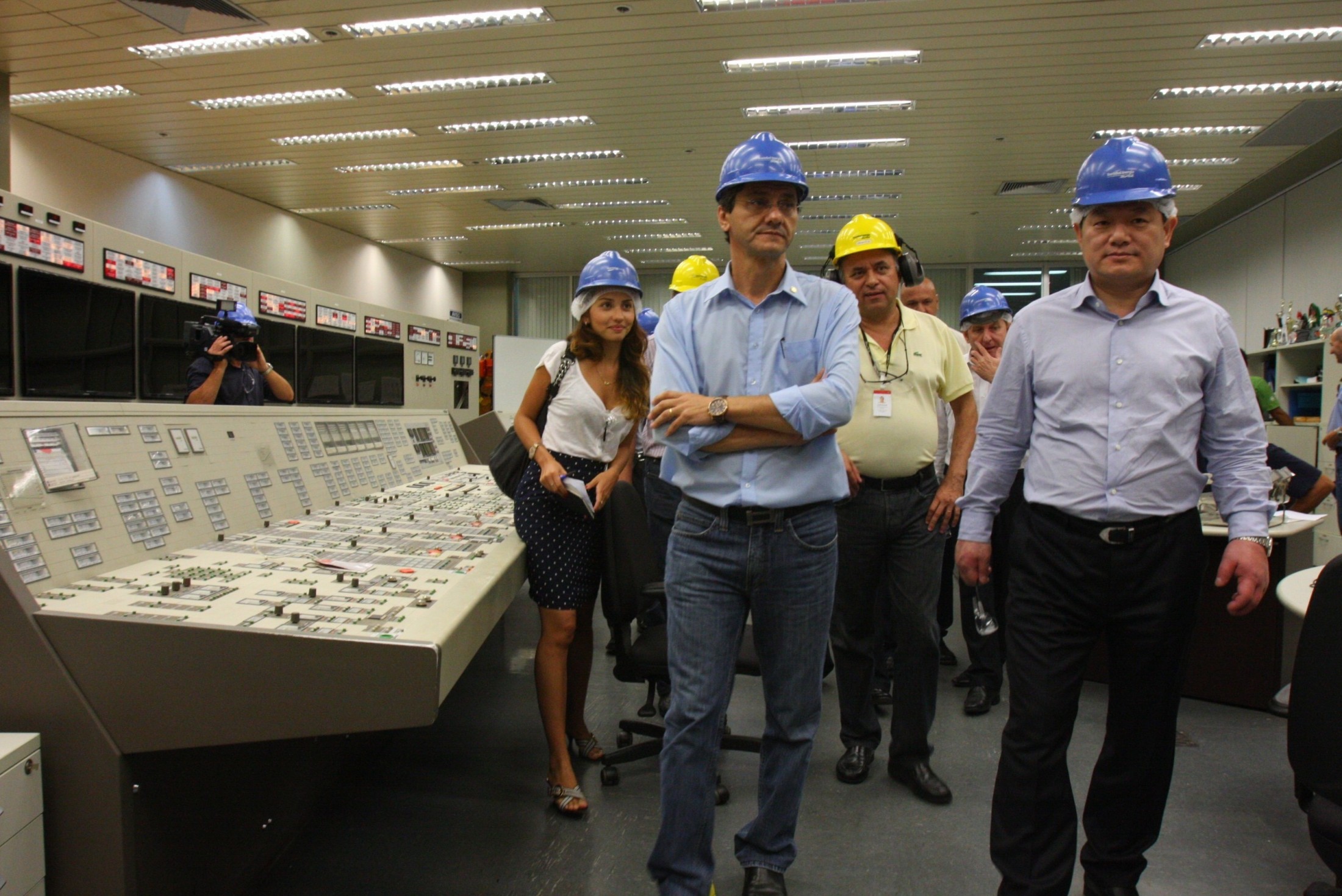 Visita - comitiva chinesa de Pingdibgshan