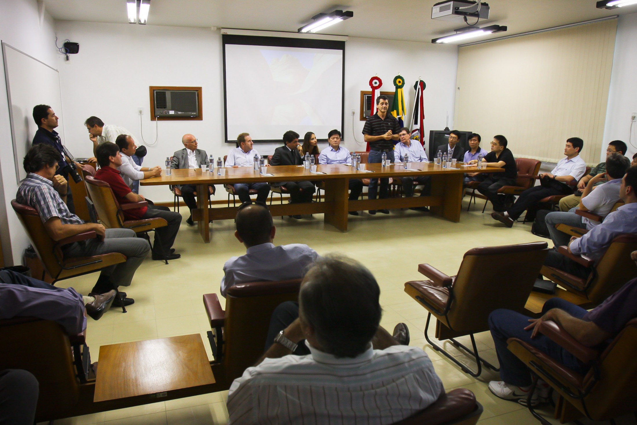 Visita - comitiva chinesa de Pingdibgshan