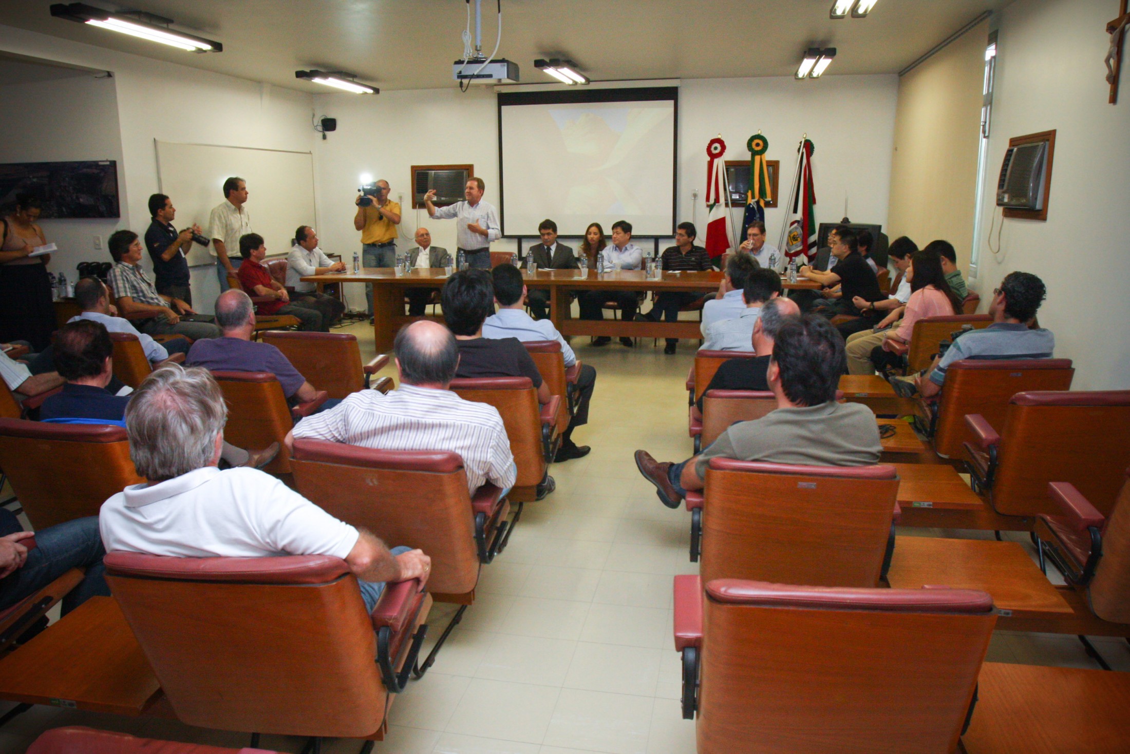 Visita - comitiva chinesa de Pingdibgshan