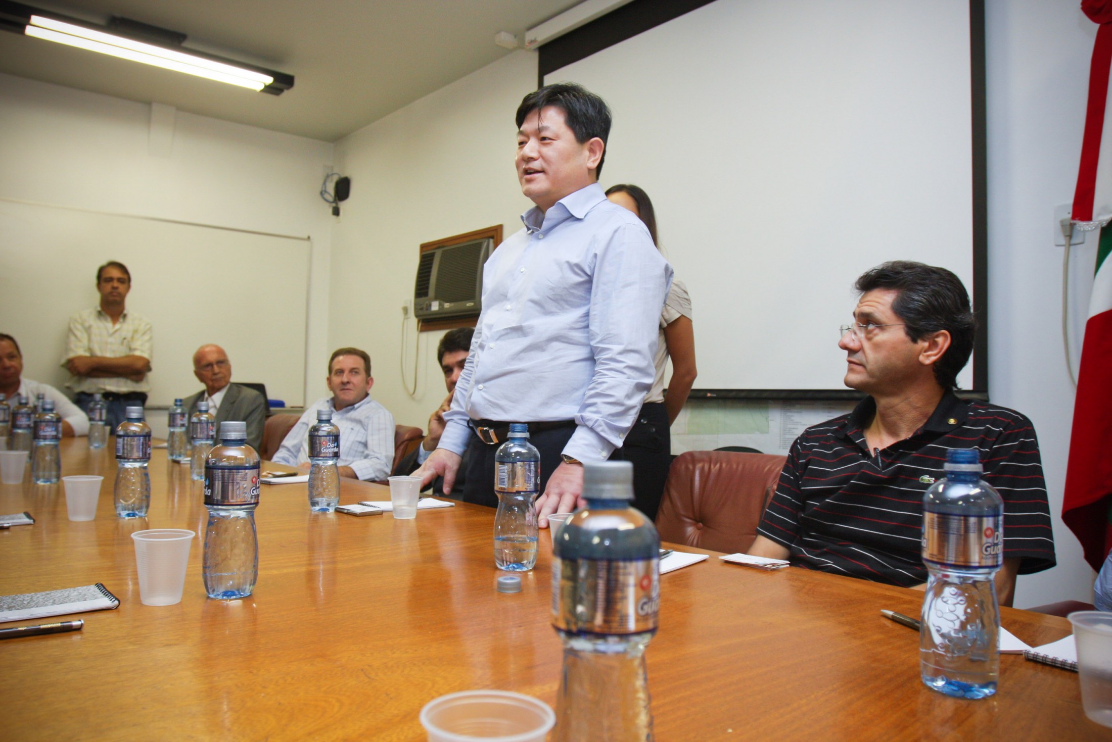 Visita - comitiva chinesa de Pingdibgshan