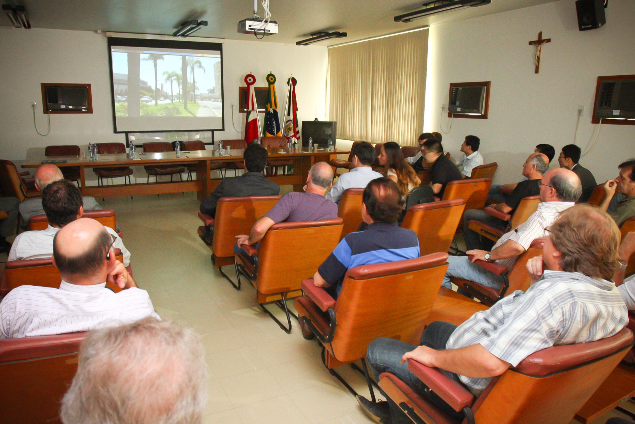 Visita - comitiva chinesa de Pingdibgshan