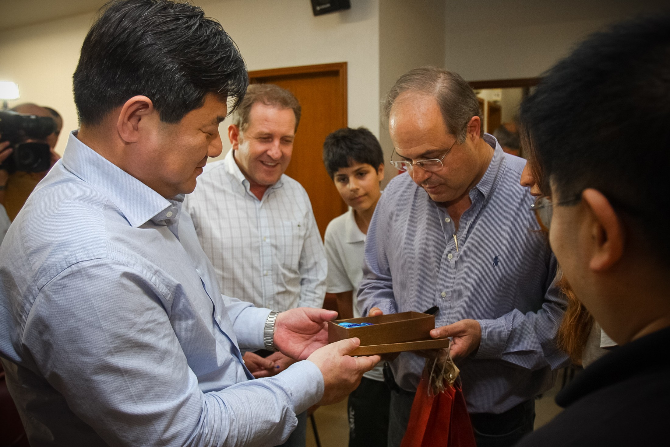 Visita - comitiva chinesa de Pingdibgshan