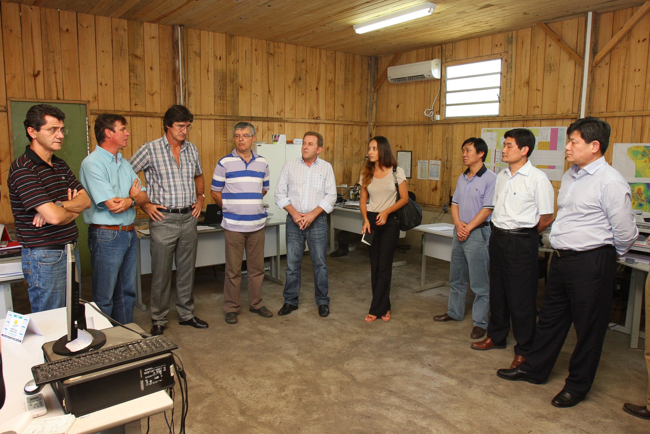 Visita - comitiva chinesa de Pingdibgshan