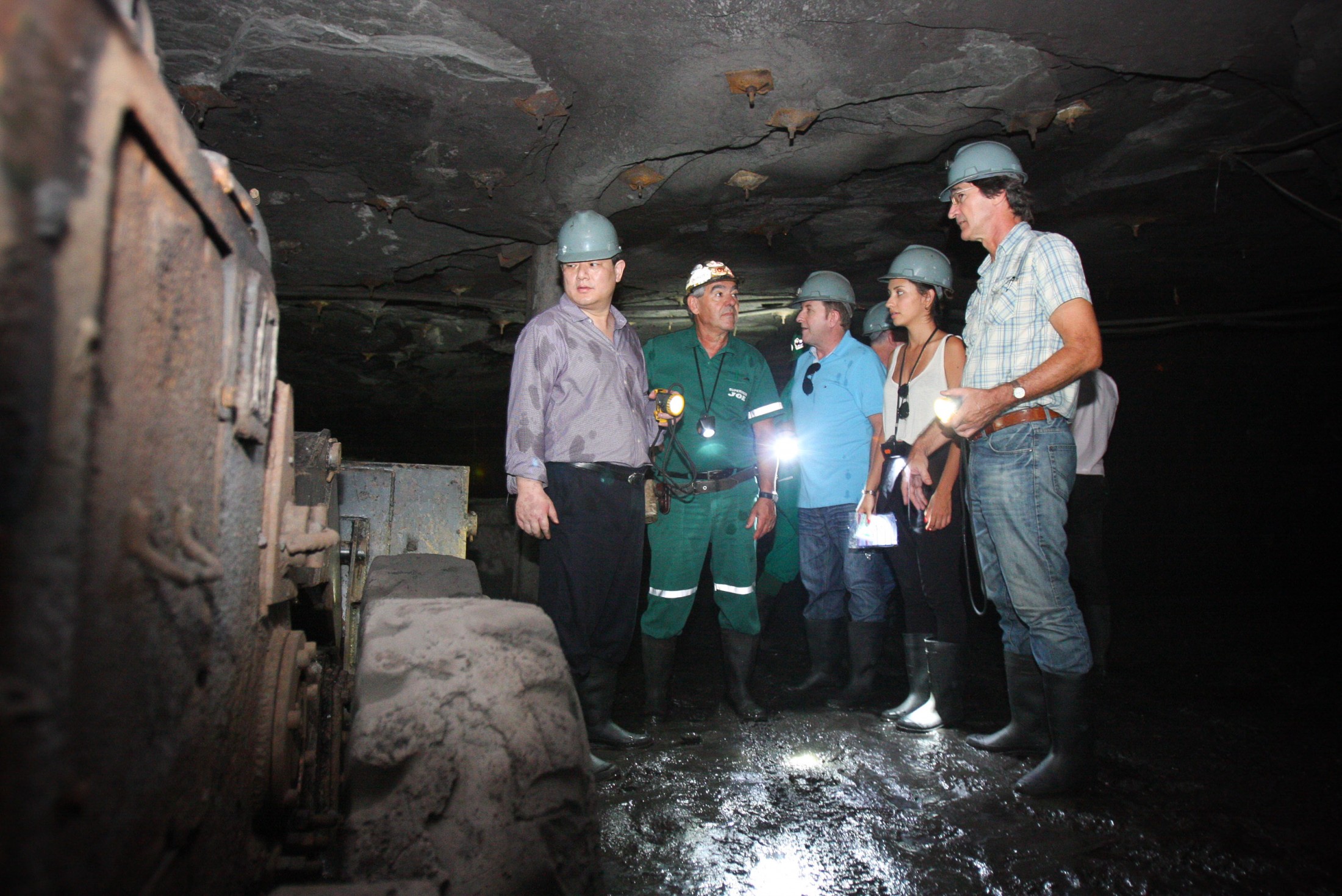 Visita - comitiva chinesa de Pingdibgshan