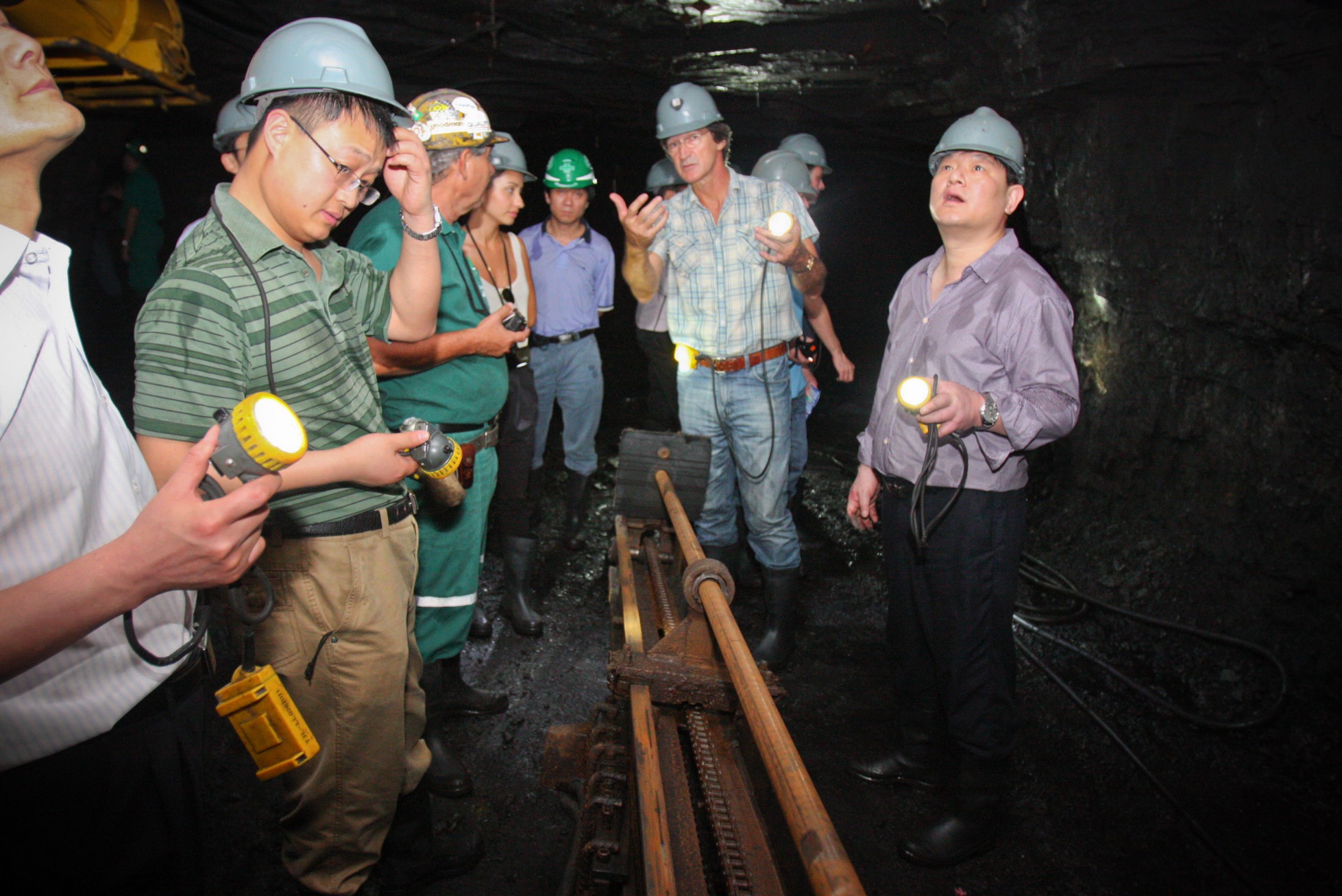 Visita - comitiva chinesa de Pingdibgshan