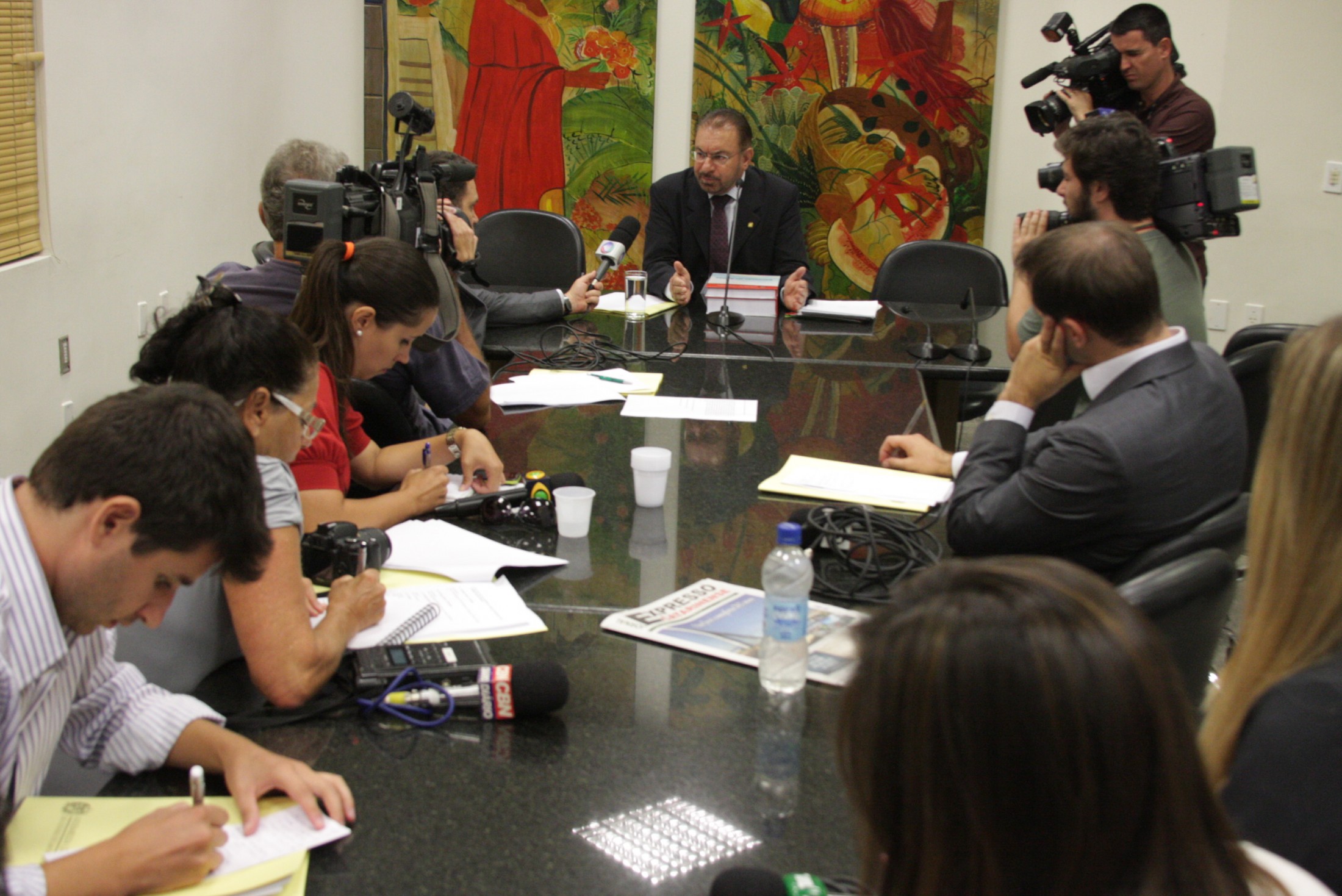 Coletiva com Deputado Volnei Morastoni (PT)