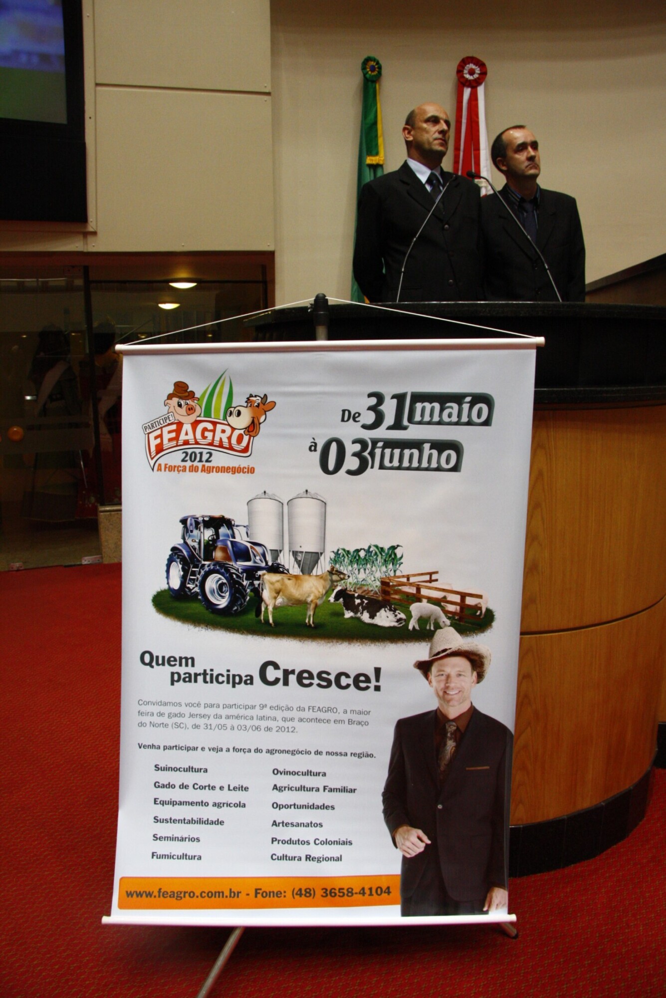 Braço do Norte realiza 9ª edição da Feagro Vale 2012