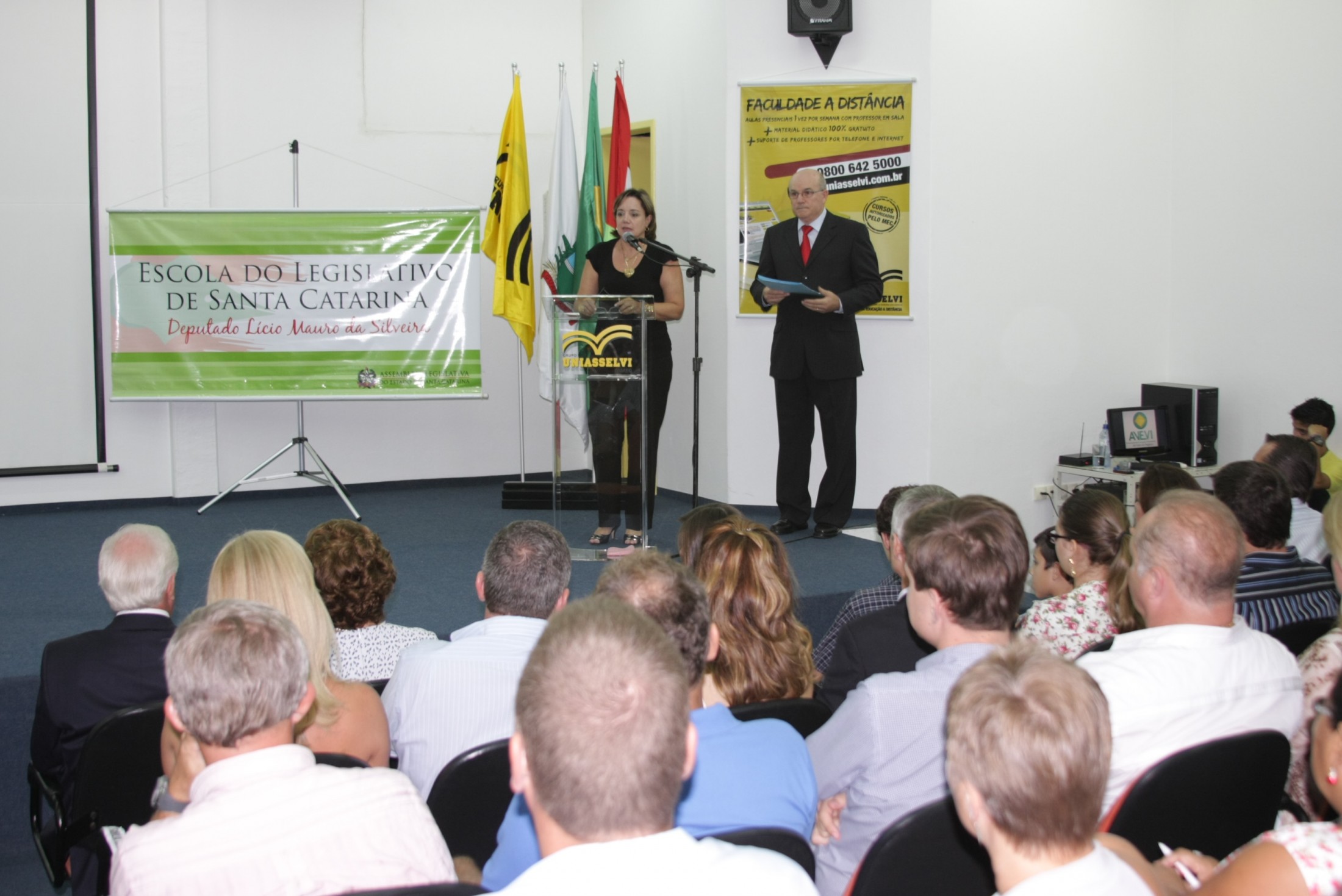 Aula Magna do Curso Formação Política - Guaramirim