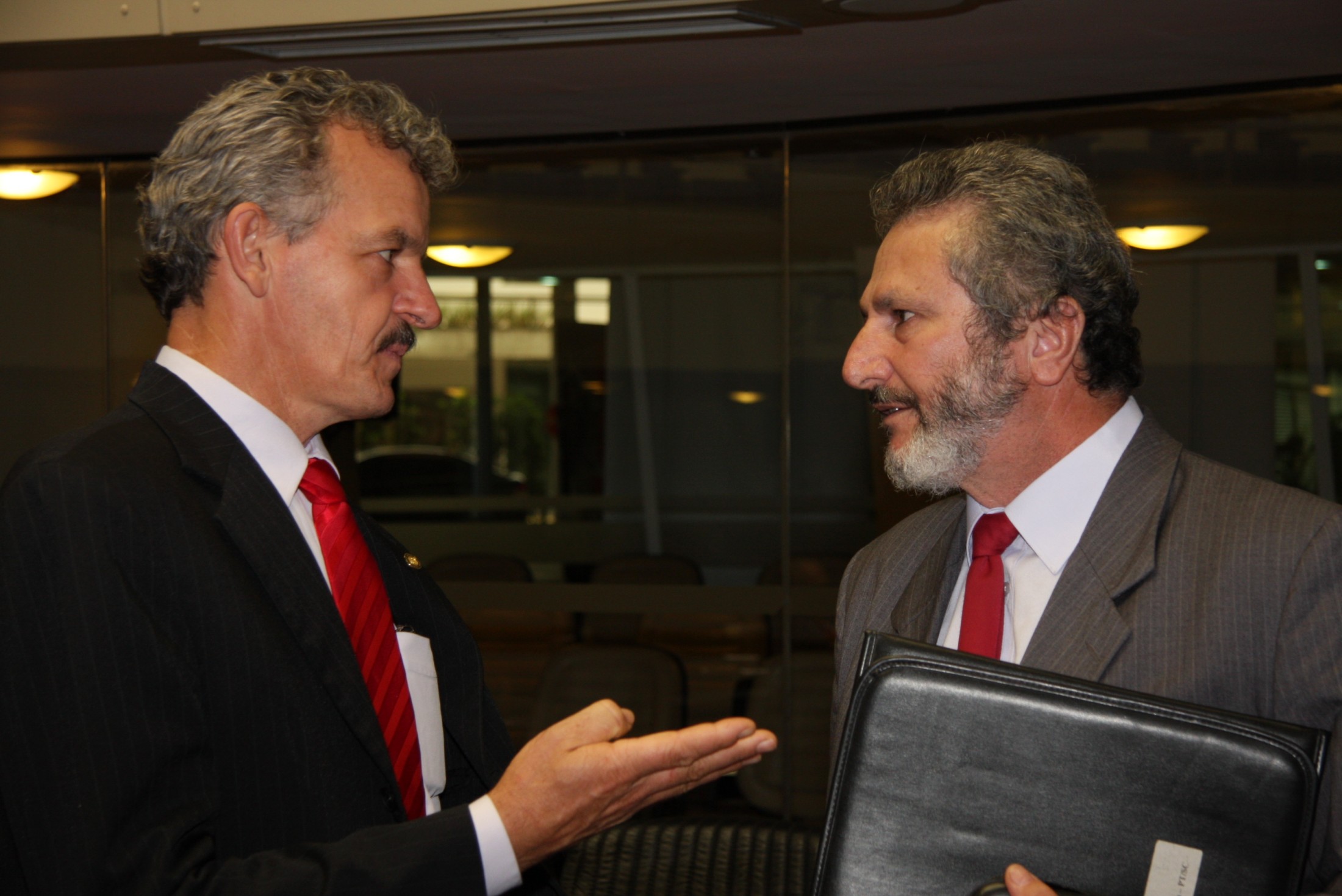 Dirceu Dresch (PT) e Padre Pedro Baldissera (PT)