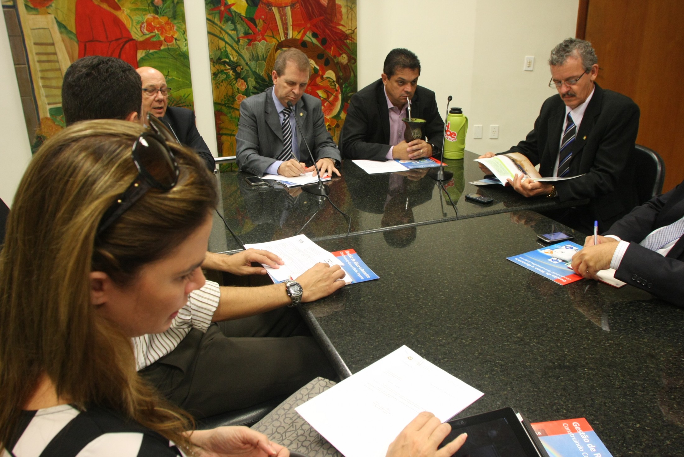 Reunião da Comissão de Proteção Civil