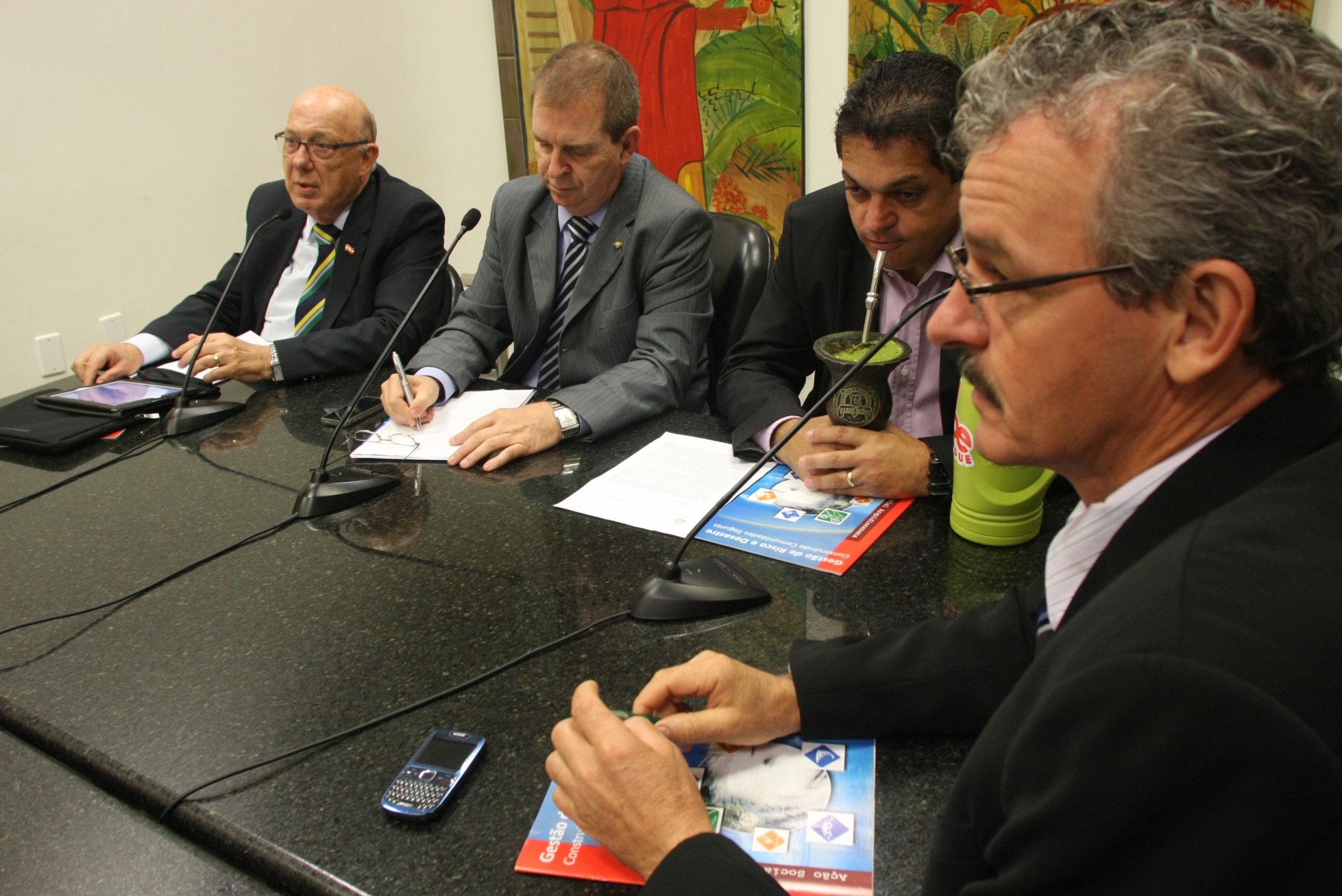 Reunião da Comissão de Proteção Civil