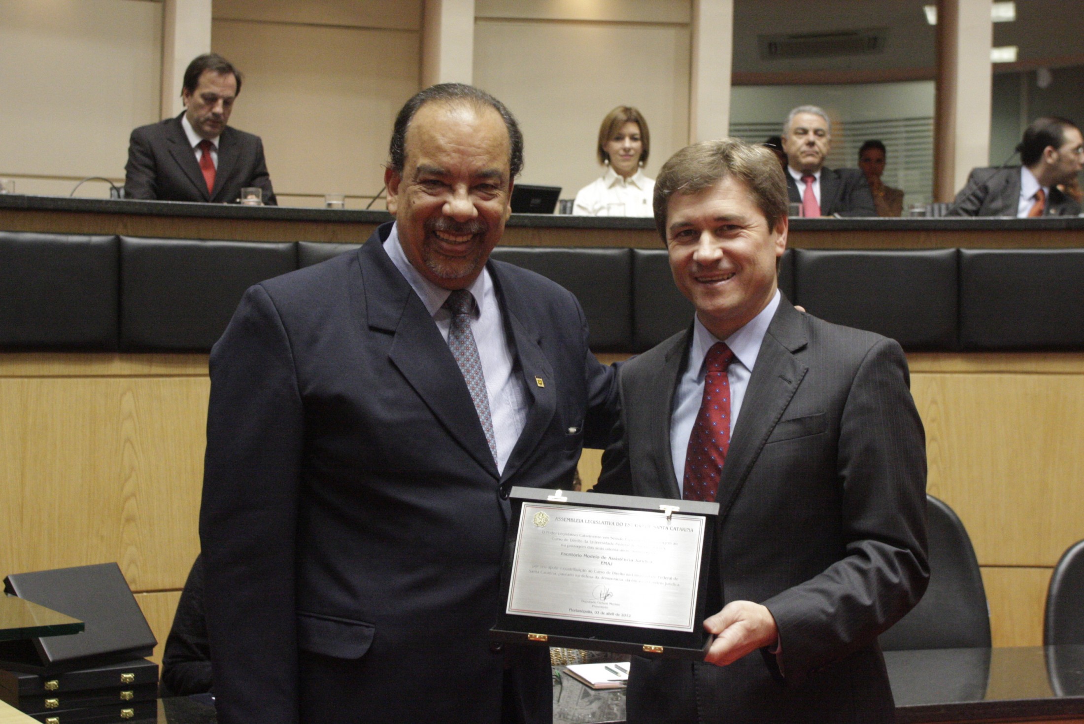 Sessão Especial em homenagem ao Curso de Direito da Universidade Federal de Santa Catarina - UFSC pela passagem dos seus 80 anos