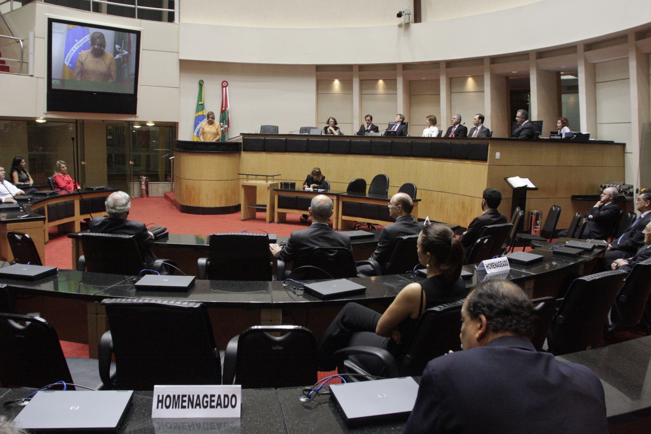 Sessão Especial em homenagem ao Curso de Direito da Universidade Federal de Santa Catarina - UFSC pela passagem dos seus 80 anos