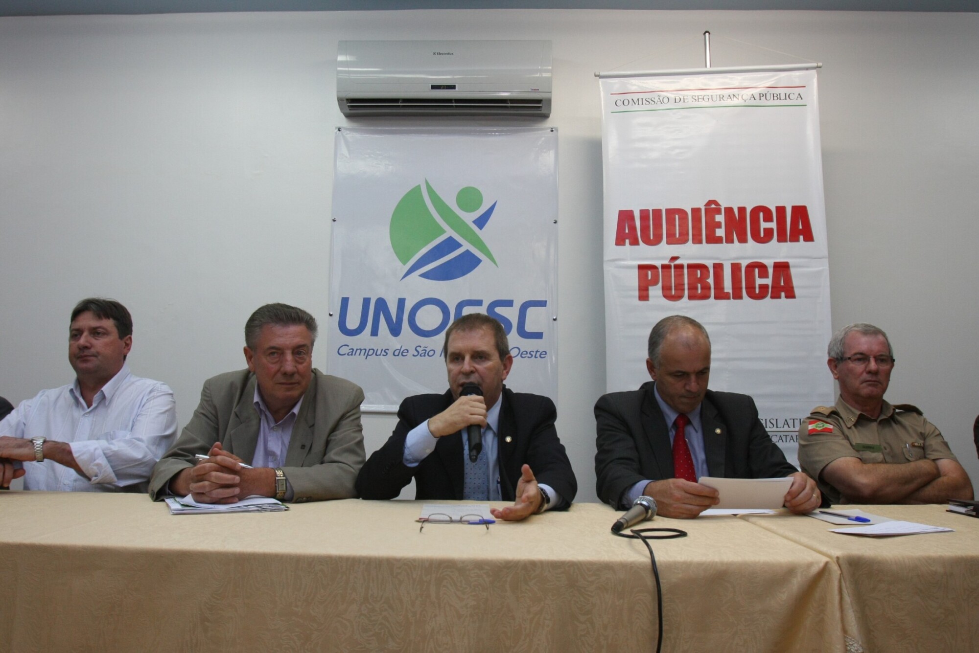 Audiência pública - Segurança pública no município de São Miguel do Oeste e entorno